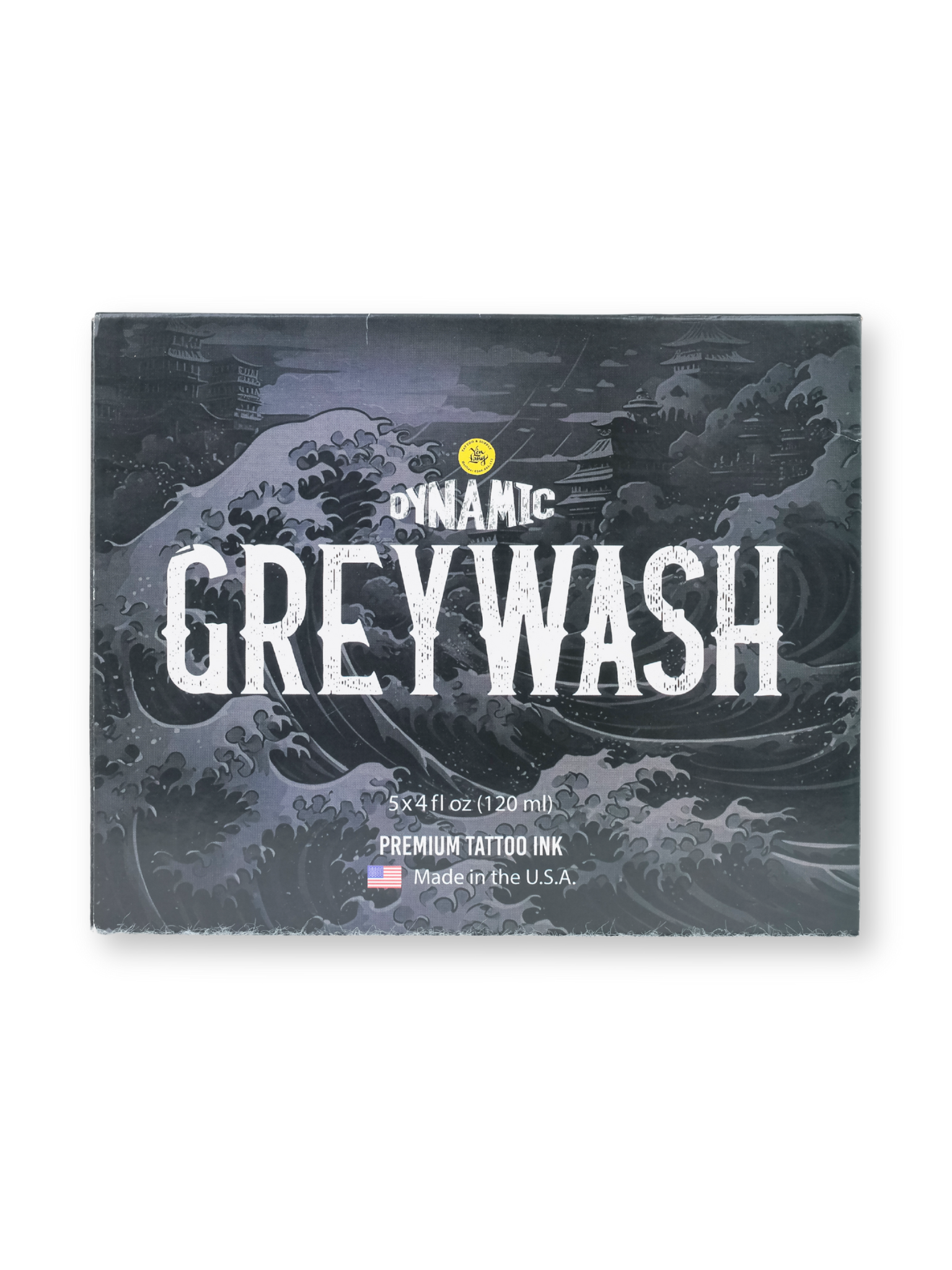 Dynamic Greywash Tattoo Ink - 4 oz. Bottle Set