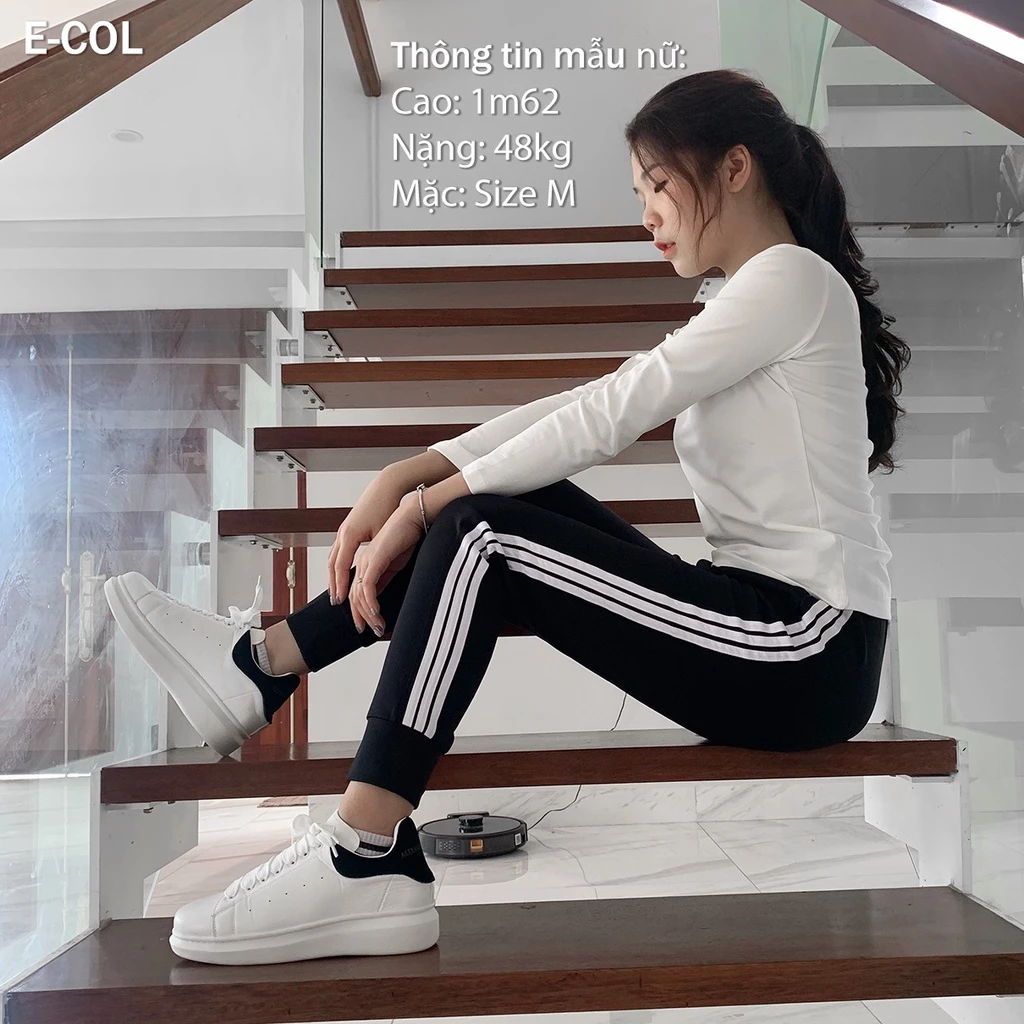 Quần Thể Thao Nỉ 3 Sọc Ecollect Cho Cả Nam và Nữ