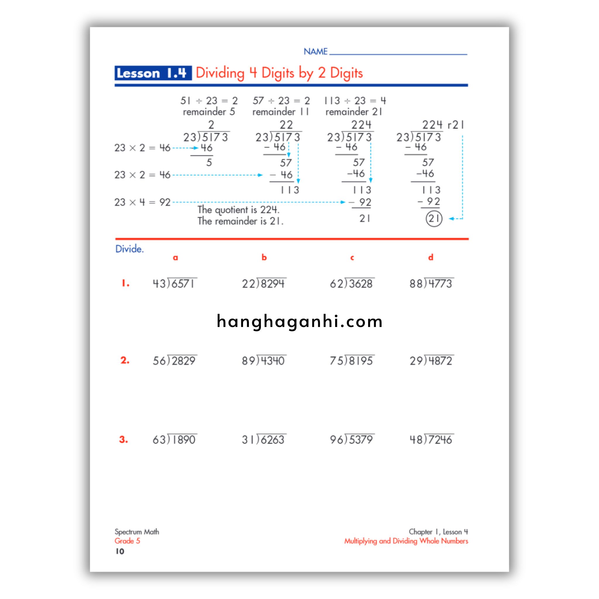 Sách Spectrum Math Workbook Grade 5 - Sách Toán Tiếng Anh cho bé lớp 5_thumbnail_4