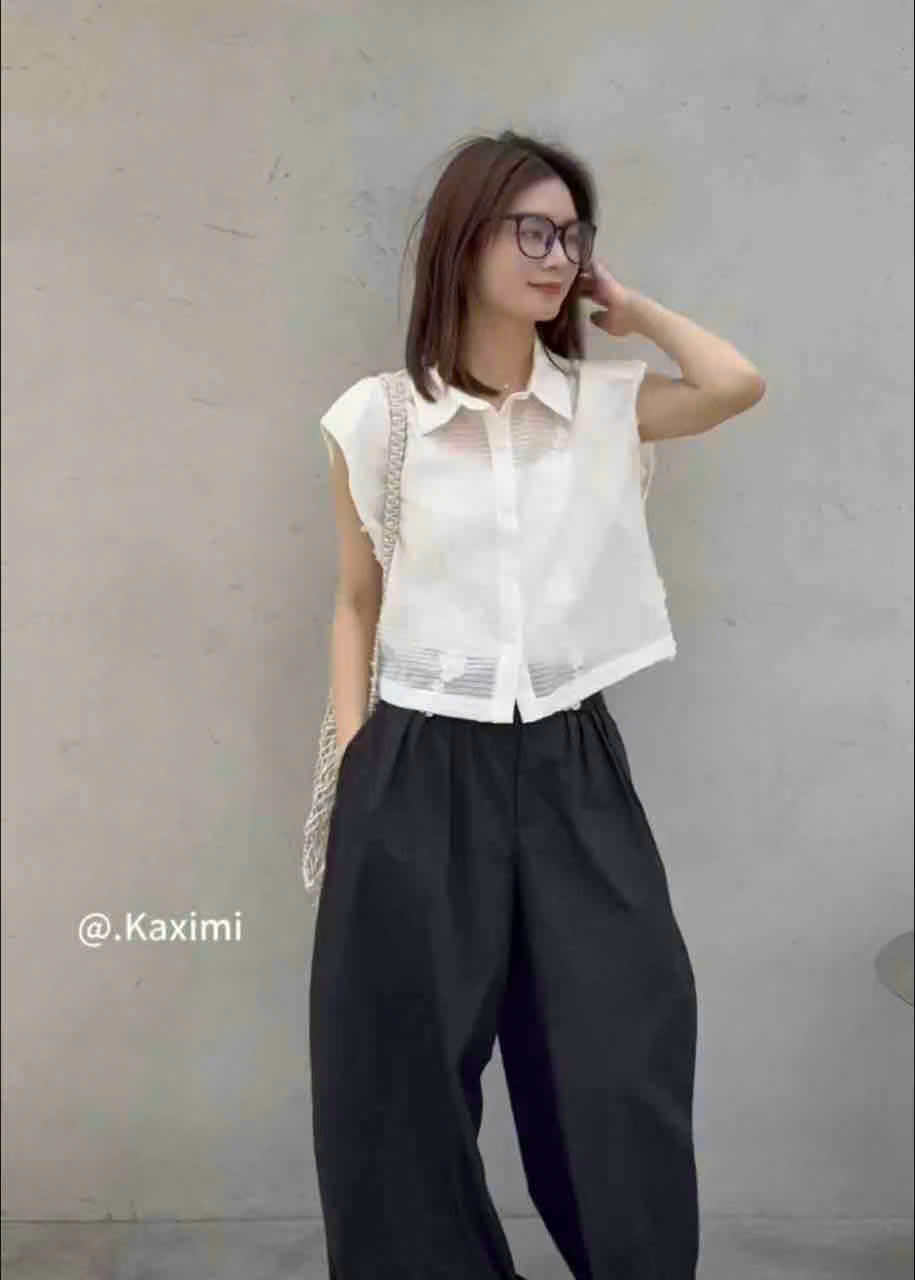 E204 ÁO POLO BA LỖ TRẮNG PHỐI HOA