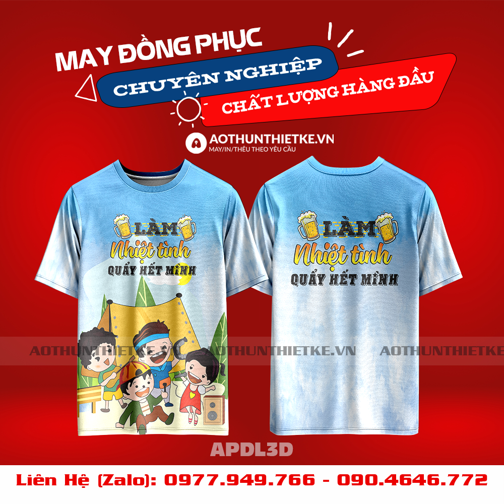 Áo Phông Du Lịch 3D-TK46