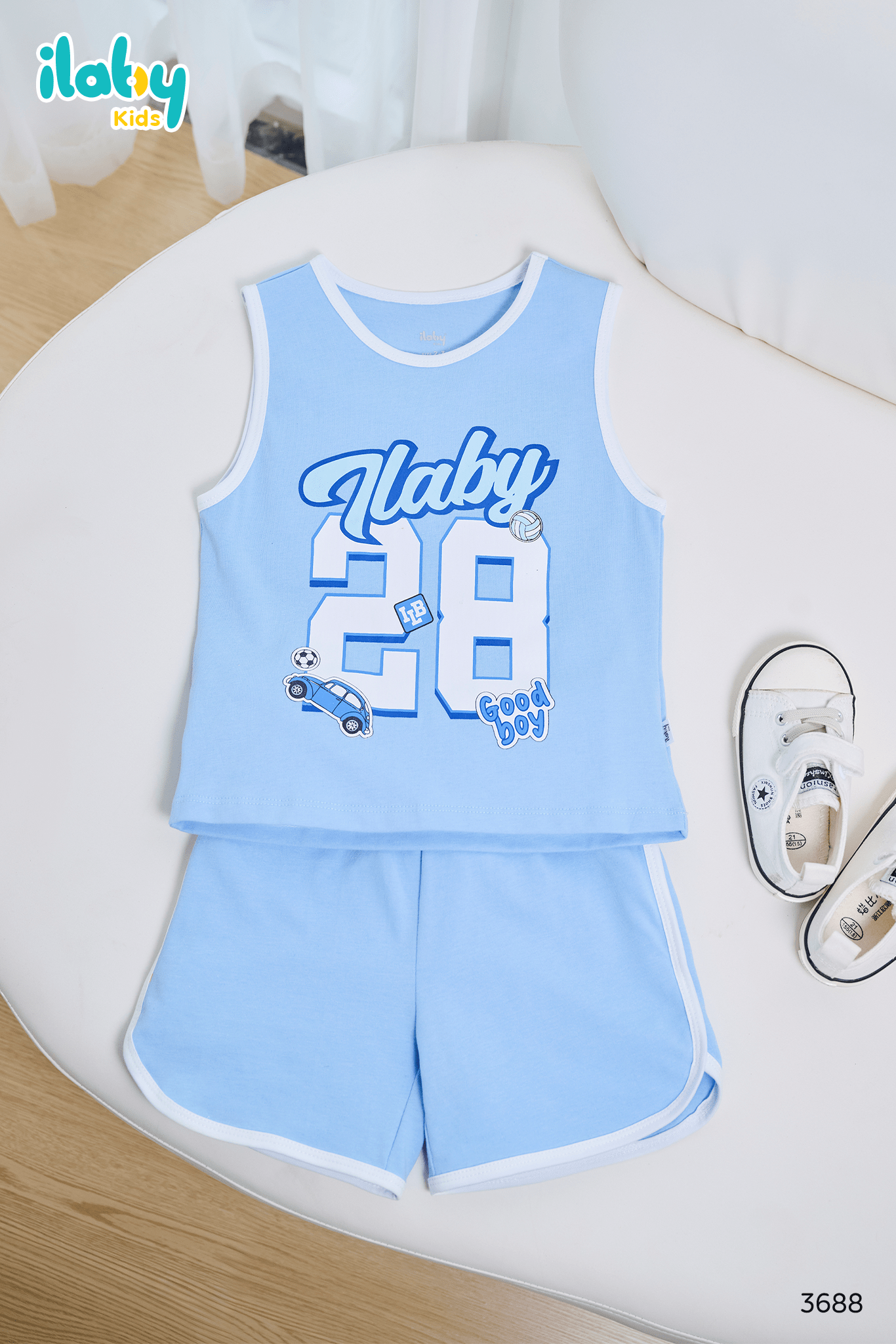 Bộ ba lỗ phối viền màu Ilaby