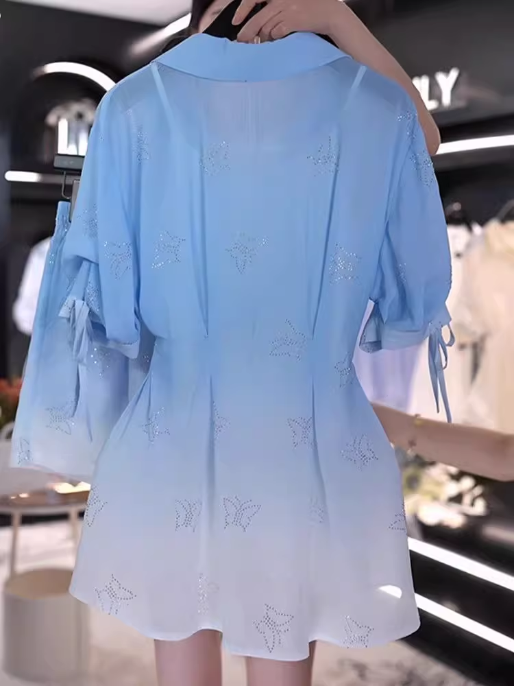 16146-Set bộ áo kèm quần  sọt  voan loang màu ( voan, lót)_thumbnail_1