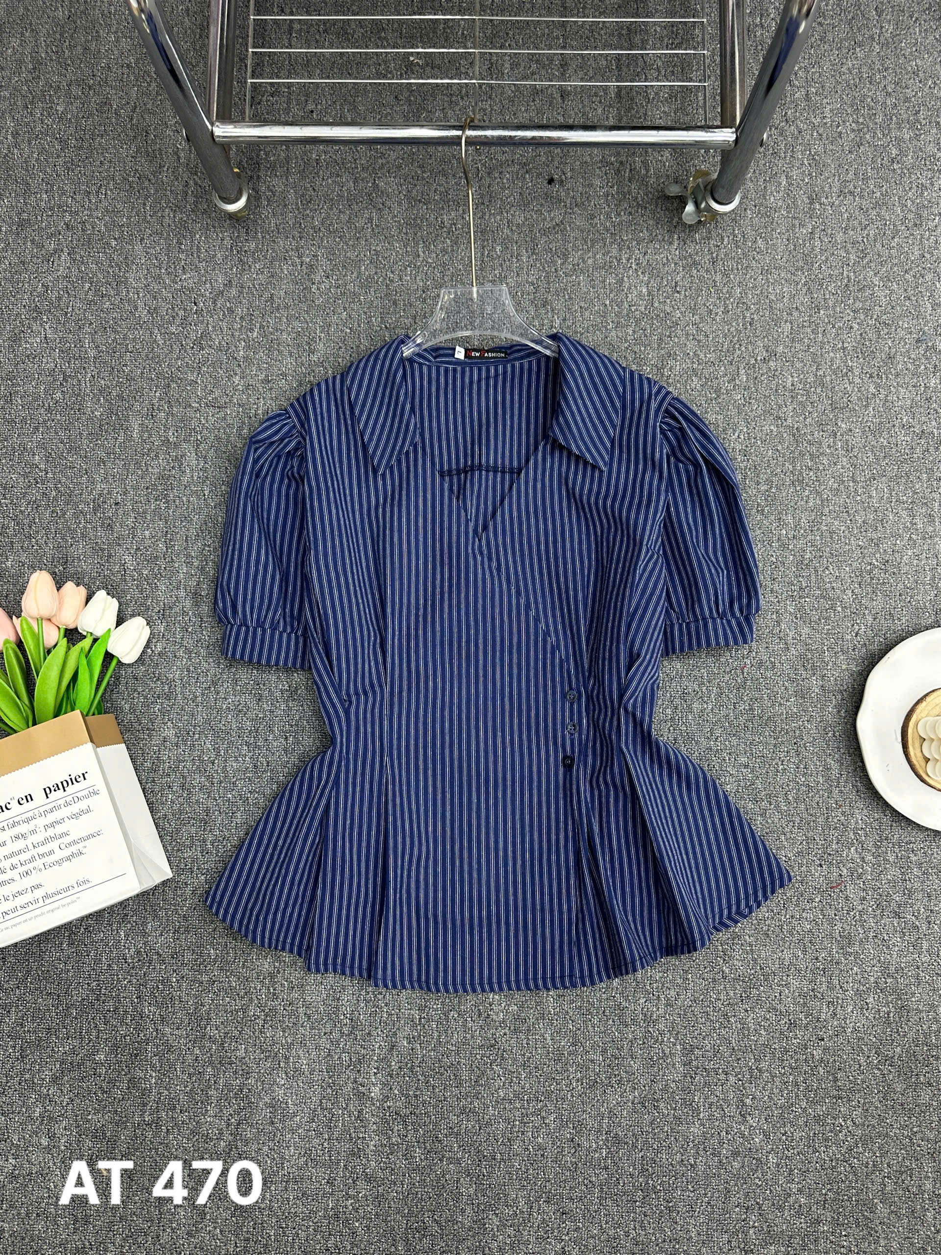 BIGSIZE- Áo babydoll sọc T- AT470_thumbnail_3