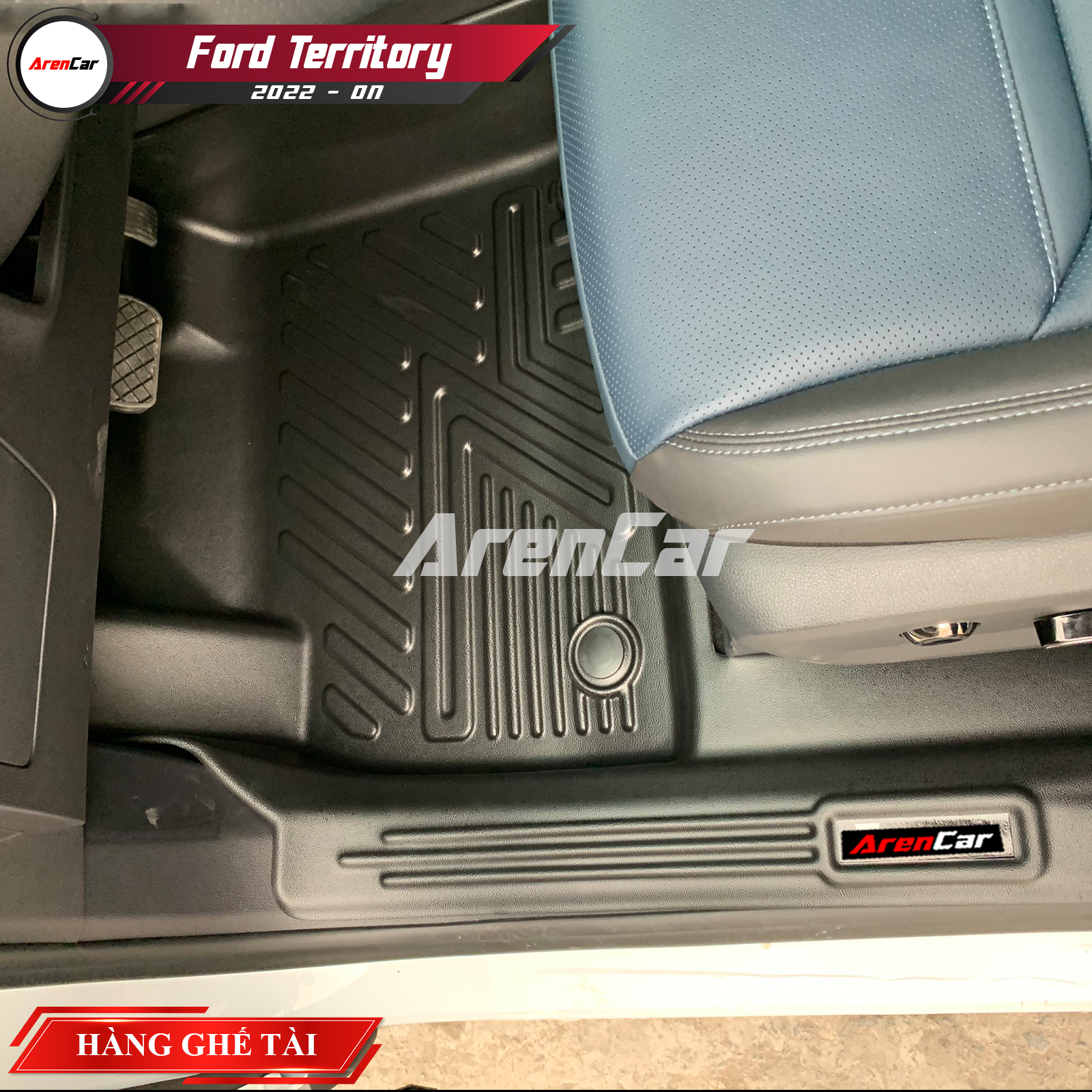 [Aren Car] Thảm Lót Sàn Ô Tô TPE Nhựa Đúc Ford Territory_thumbnail_10