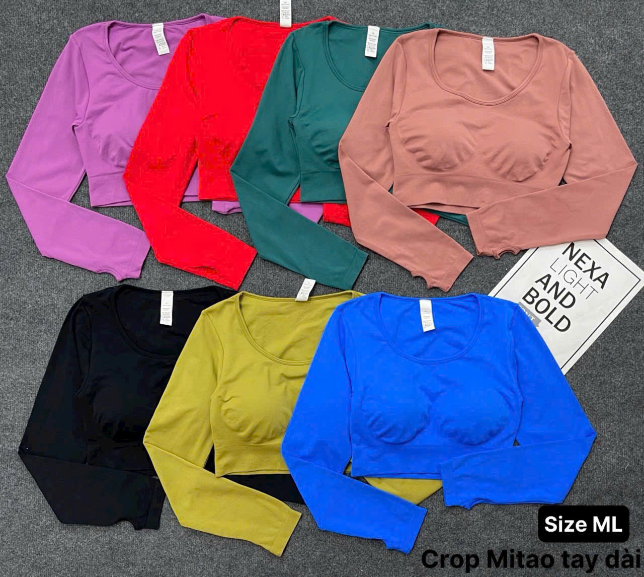 Áo Croptop Thể Thao Nữ Dáng Dài Xỏ Ngón_thumbnail_13