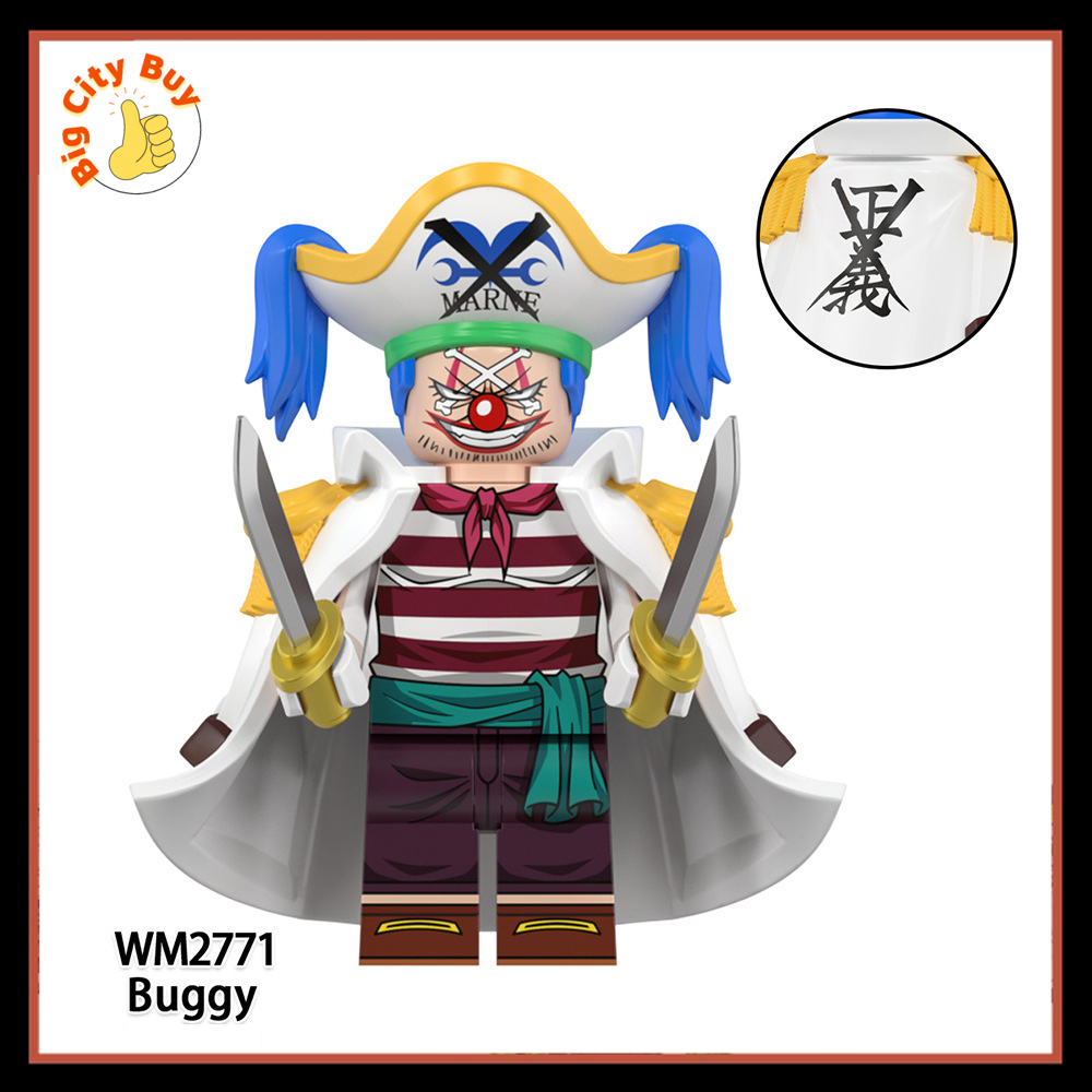 One Piece Đồ chơi Lắp ráp Nhân vật Luffy Zoro Sanji Shank Kaido Mô hình Monkey D Luffy Yamato Rayleigh_thumbnail_17