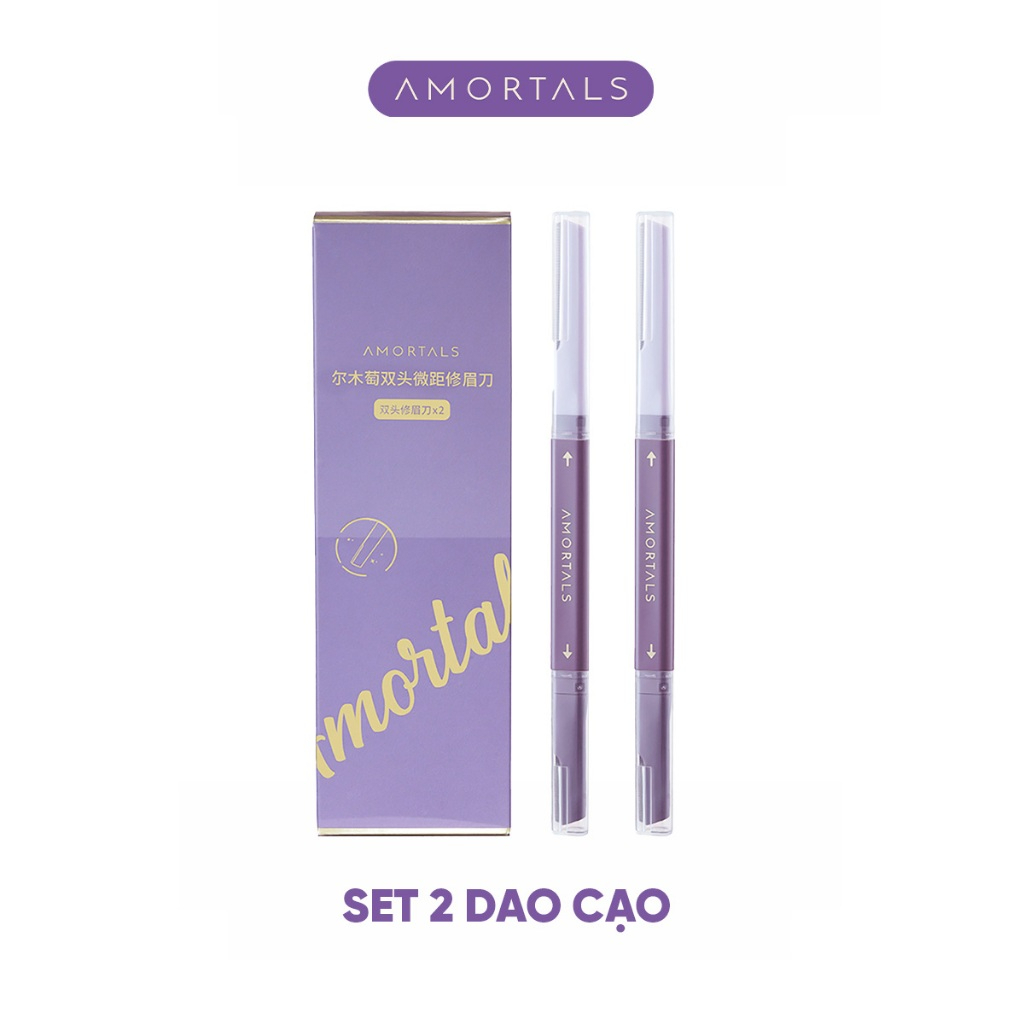 [AMORTALS] Set 2 dao cạo lông mày 2 đầu Amortals_thumbnail_0
