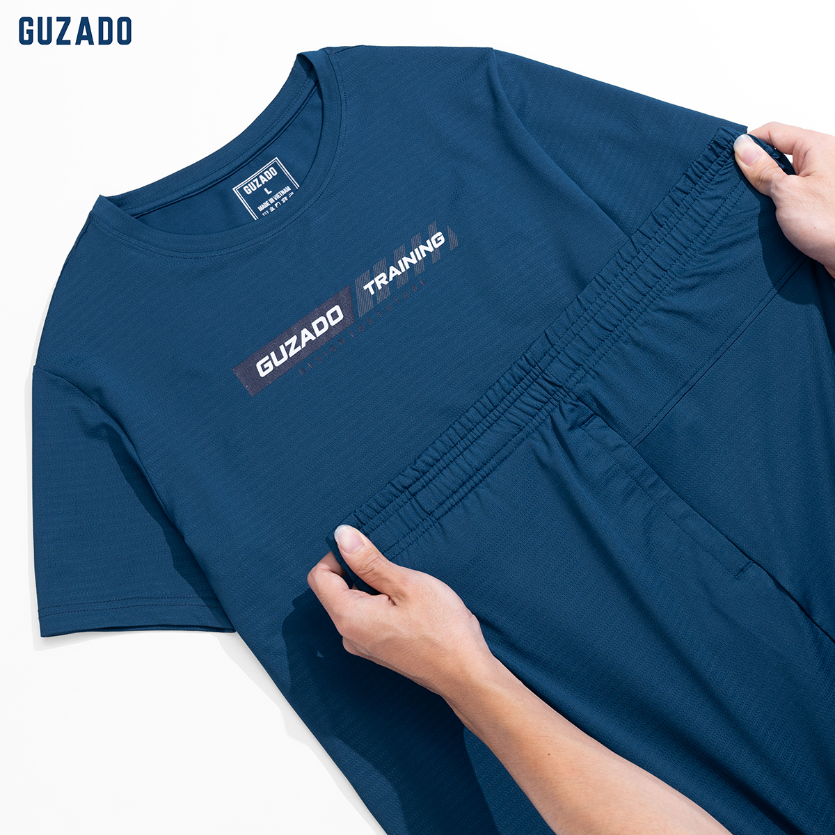 Set Đồ Bộ Nam GUZADO Vải Thông Hơi Siêu Thoáng Khí, Mềm Mại GBT02_thumbnail_3