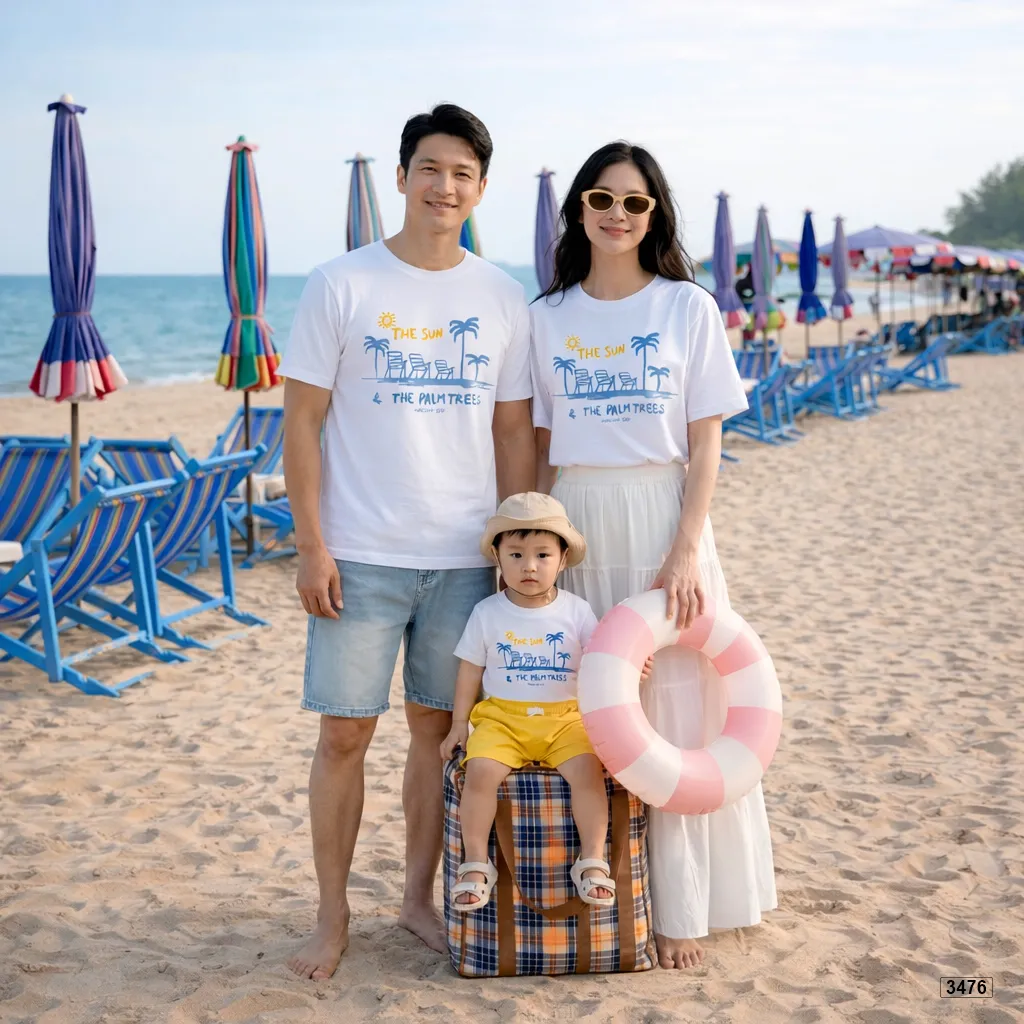 Áo thun form rộng gia đình The Sun Kado 3475_thumbnail_2