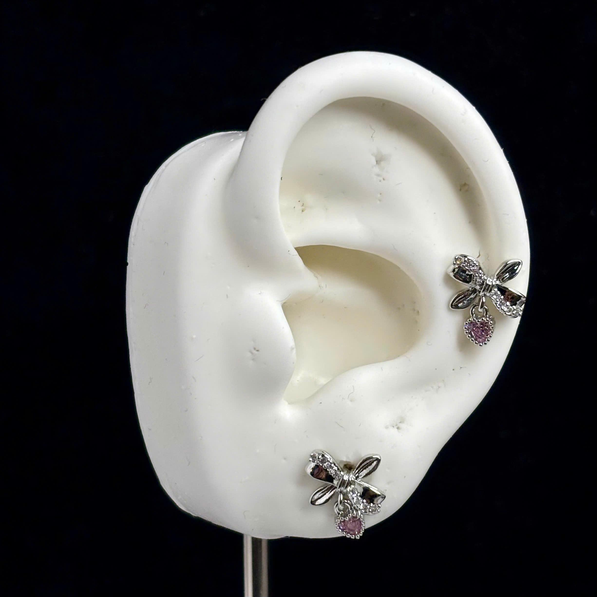 khuyên kiểu nơ rơi đá tim hồng_thumbnail_2