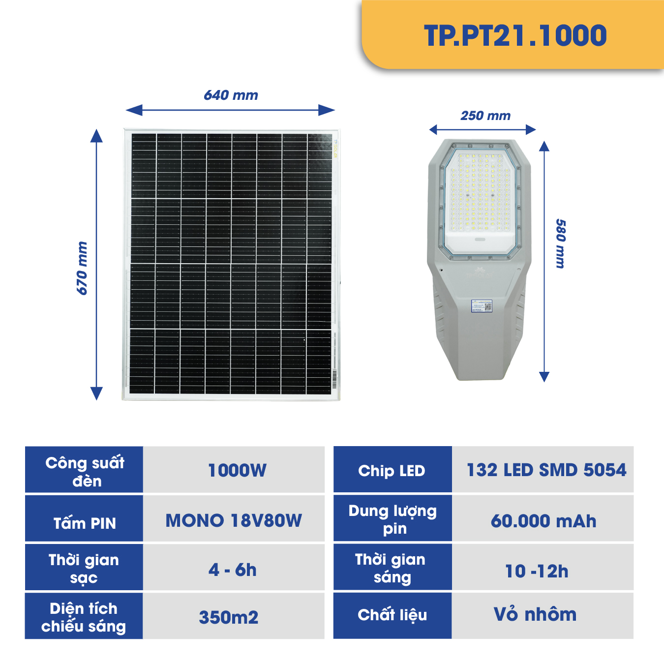 Đèn phi thuyền TITAN V1 năng lượng mặt trời TP SOLAR PRO PT21_thumbnail_1