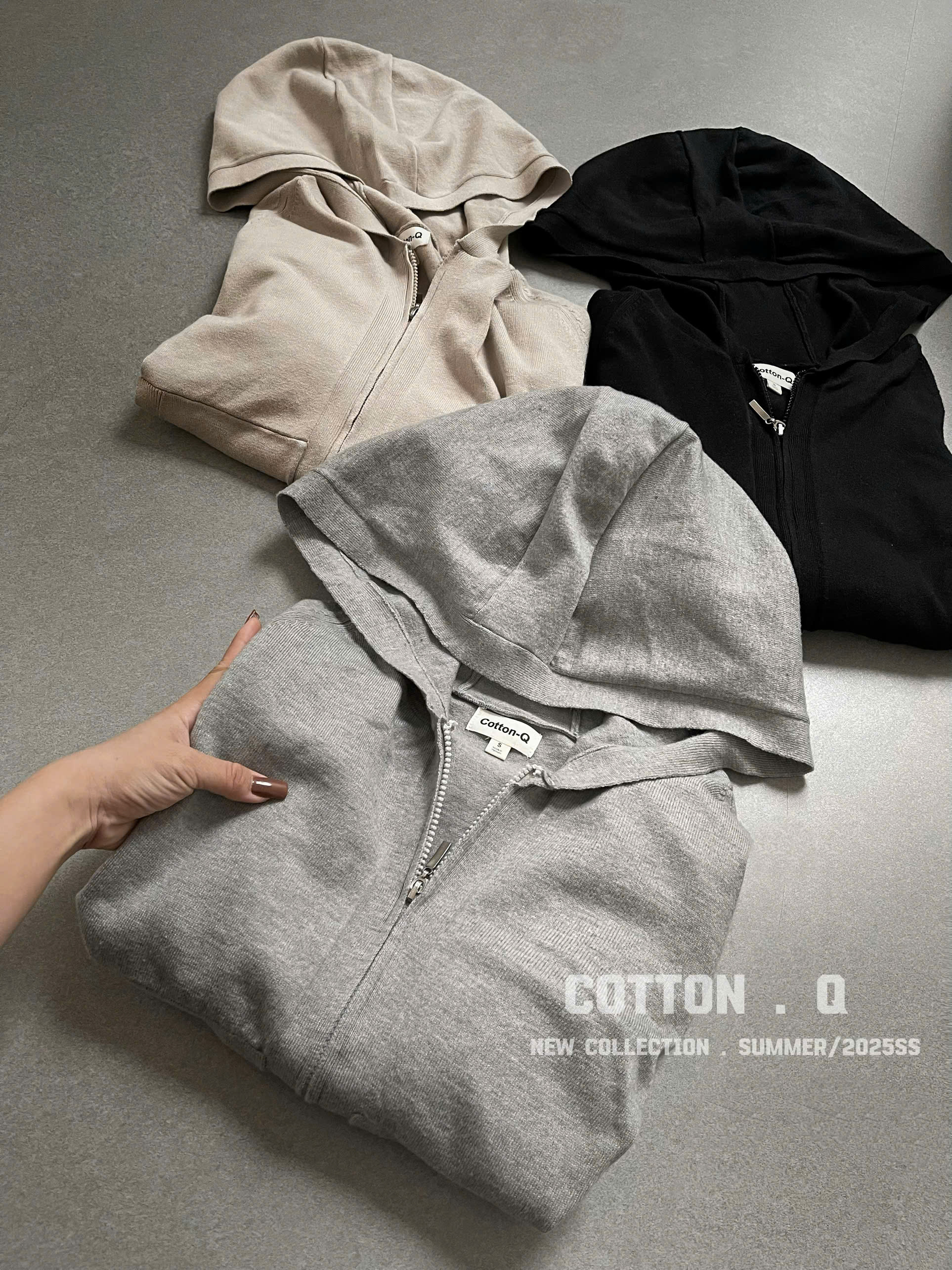 Áo khoác Cotton-Q ( ĐEN )_thumbnail_10