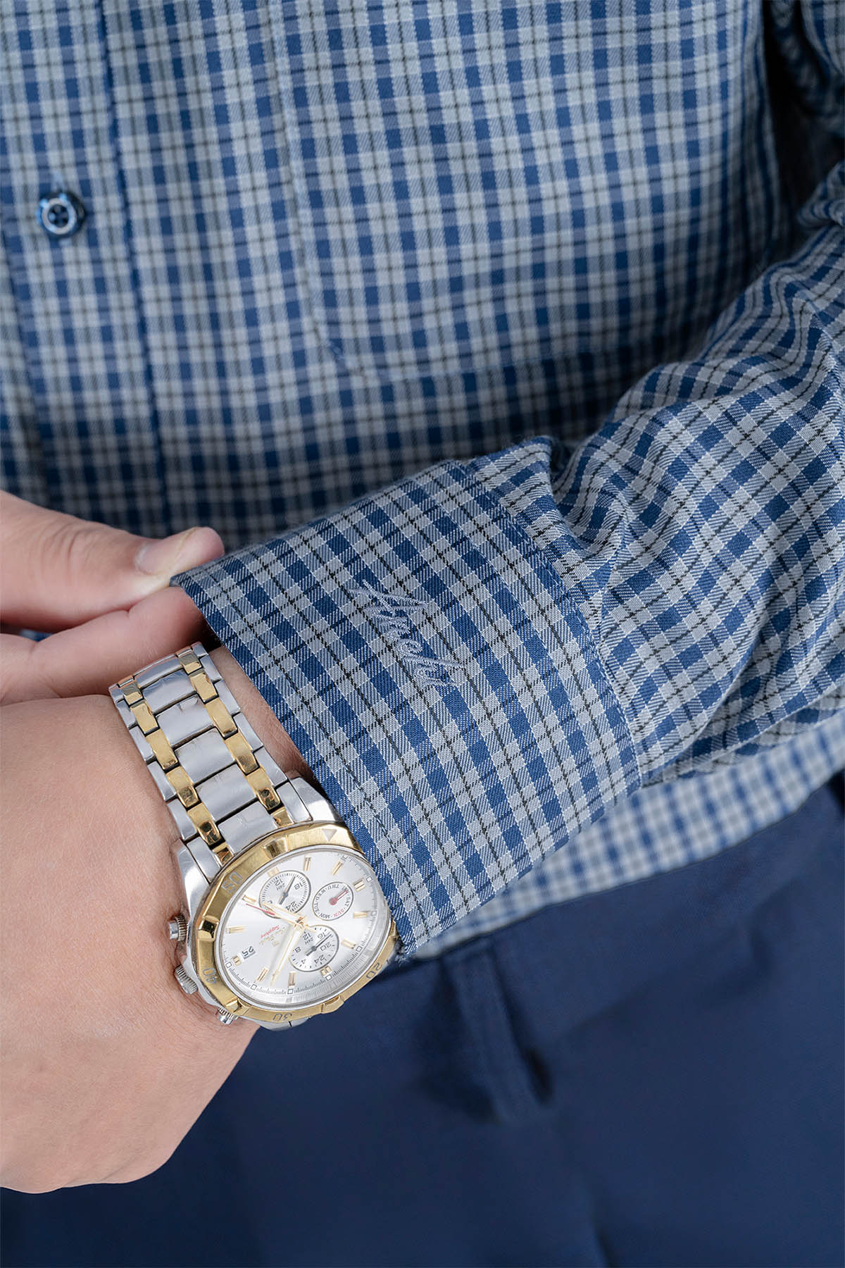 Áo Sơ Mi Caro Dài Tay Nam Trung Niên Sợi Tre Khử Mùi Chống Nhăn_thumbnail_25