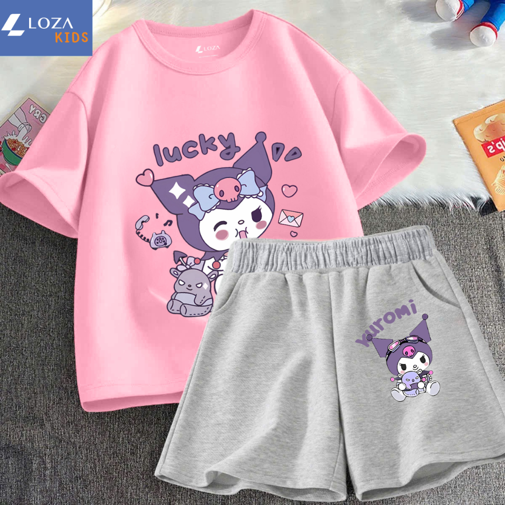 Đồ bộ bé gái in hình 'Lucky Kuromi' - Loza SB231_thumbnail_4