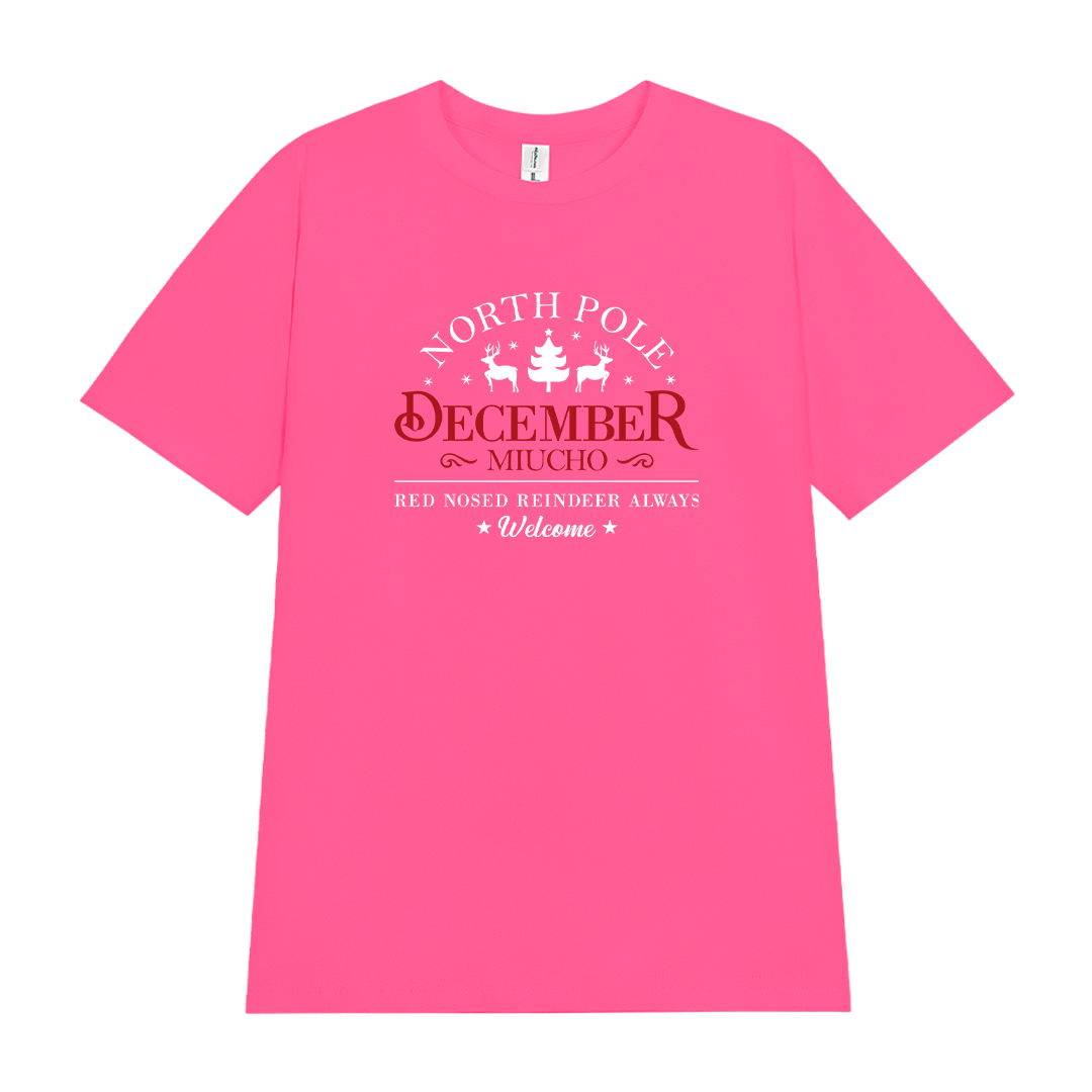 Áo thun nữ giáng sinh noel form vừa regular vải cotton 4c thoáng mát 1766 Miucho Chic Chic in mix_thumbnail_10