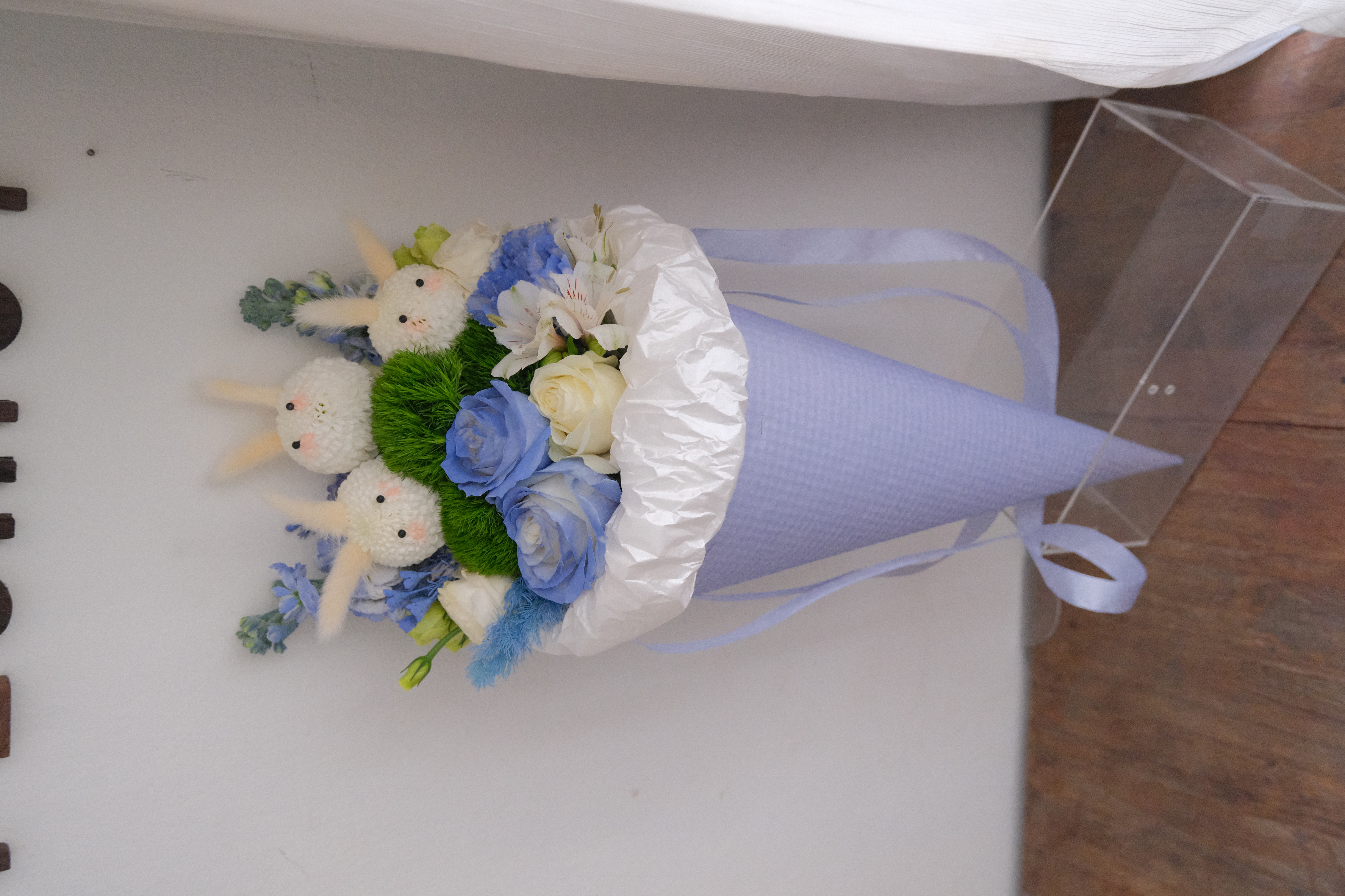 Ốc quế thỏ tone Blue - Size S