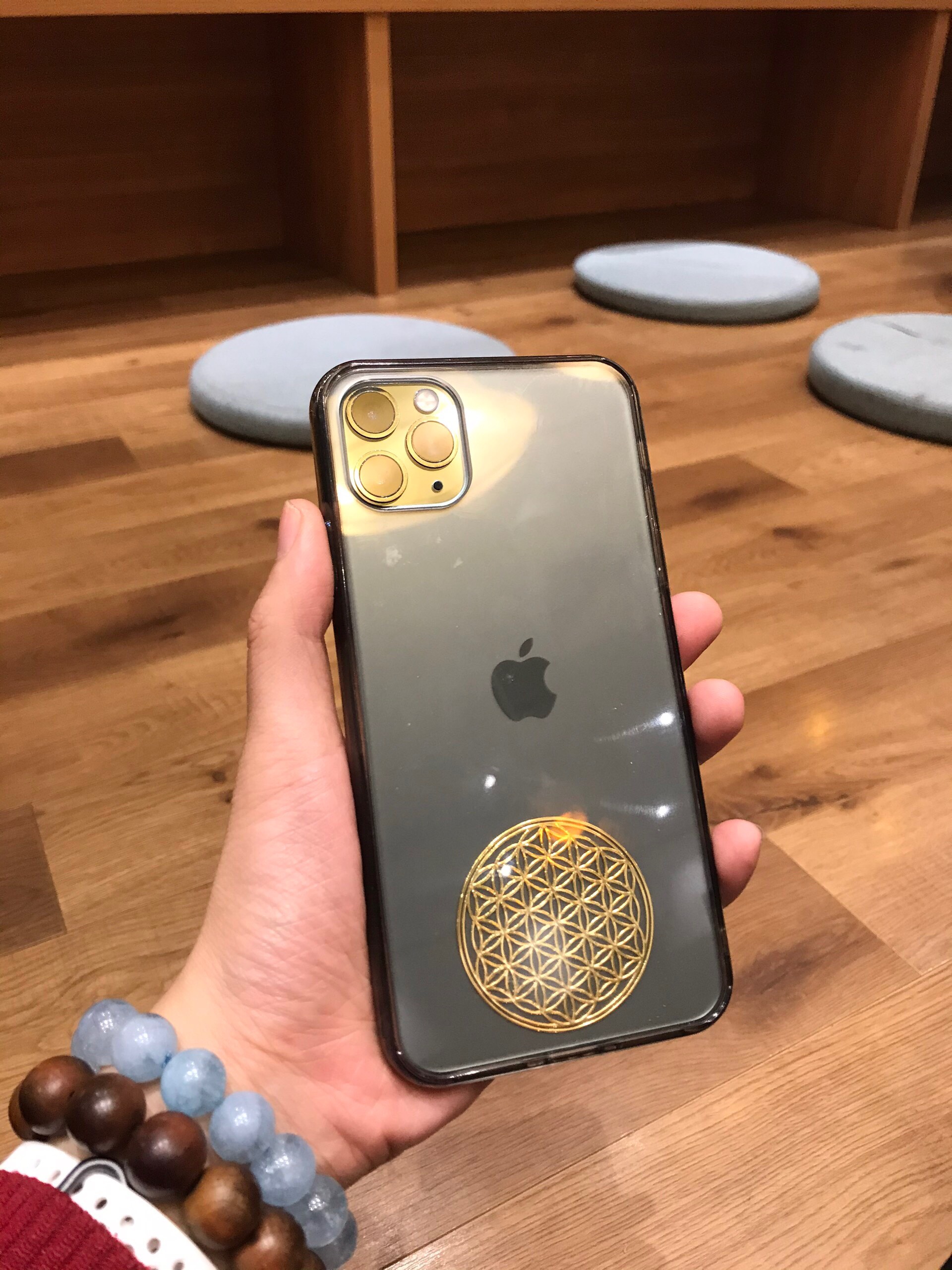 Miếng dán bảo vệ từ trường điện thoại Bông Hoa Sự Sống - Flower of Life Sticker_thumbnail_7