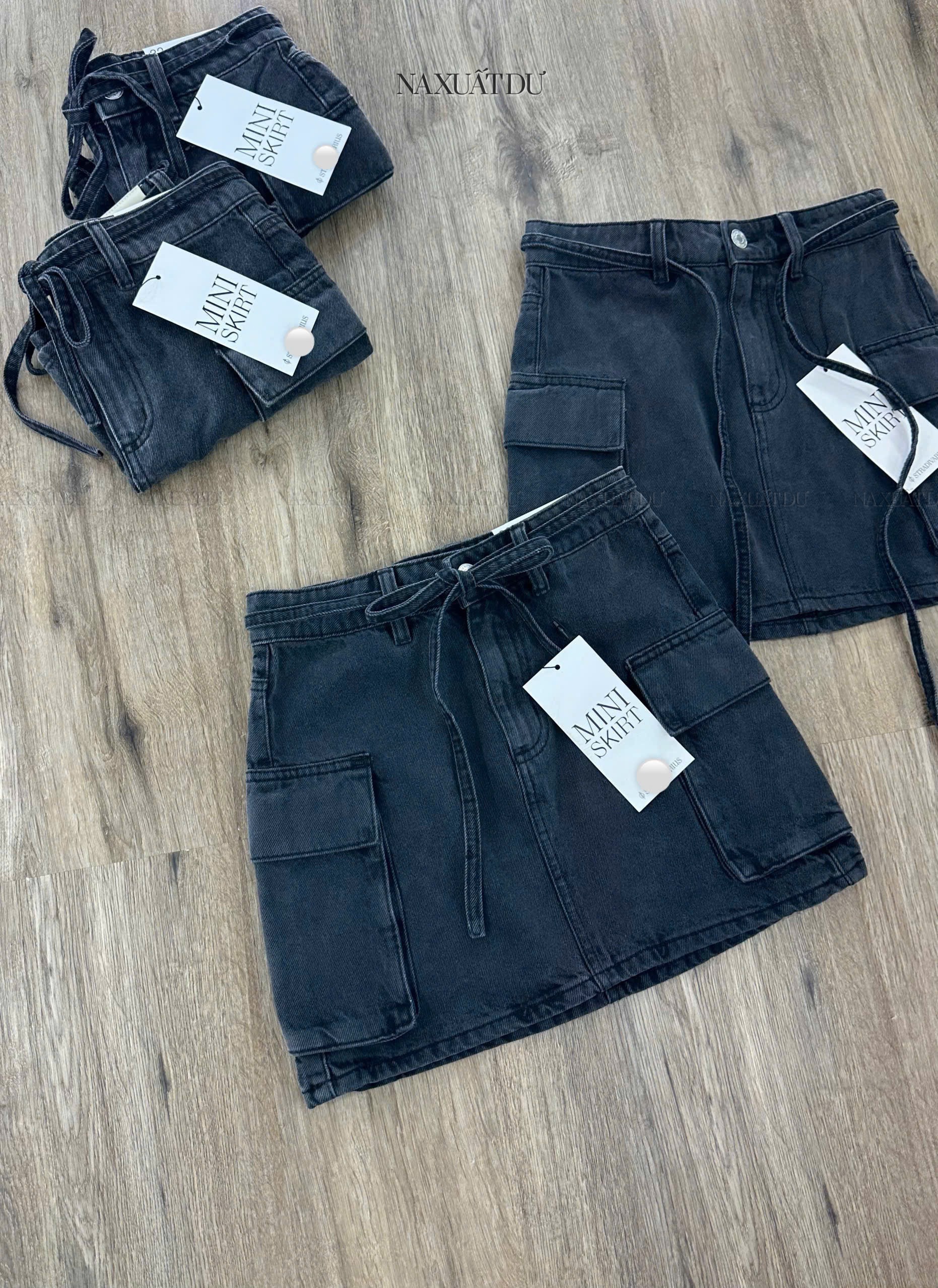 Chân váy jeans 