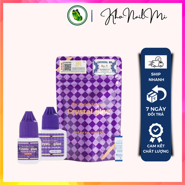 Keo nối mi - Crystal tím - 5g