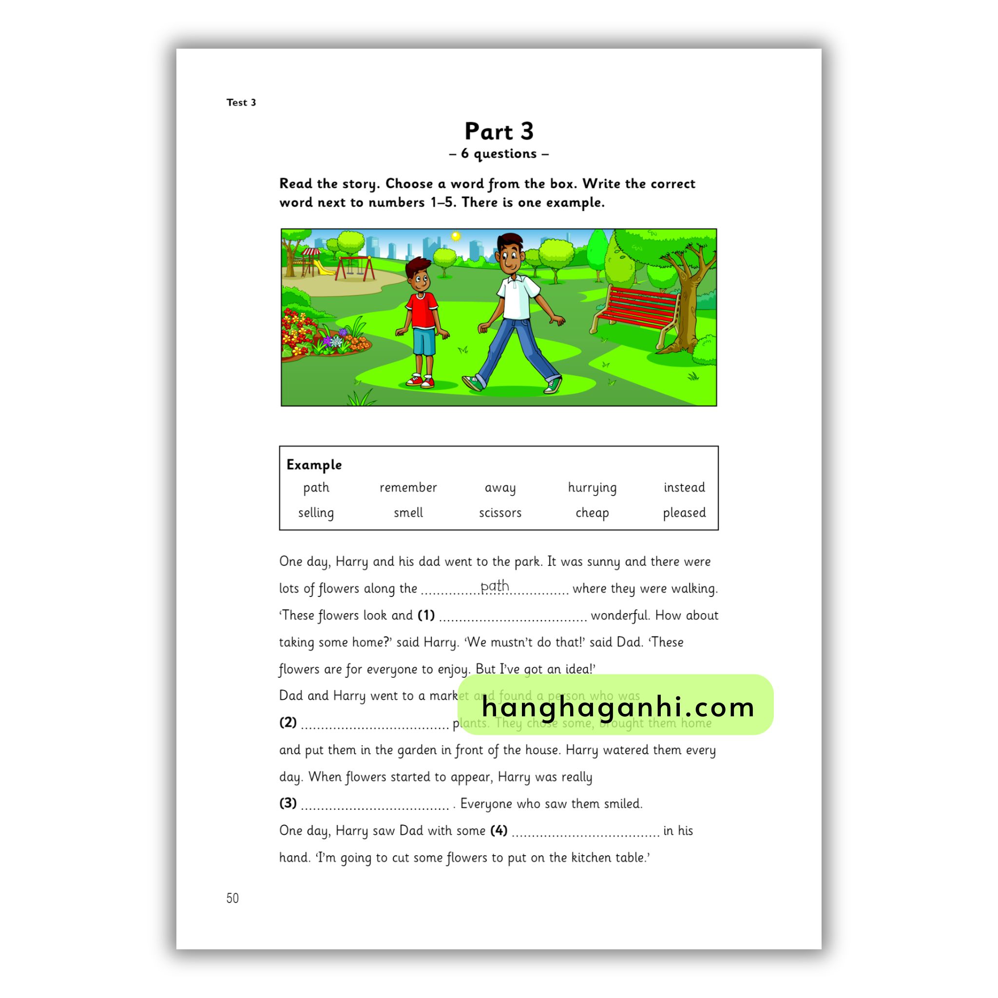Cambridge English Flyers - Bộ đề 4 cuốn bản mới nhất 2018-2020 Kèm file nghe và đáp án_thumbnail_18