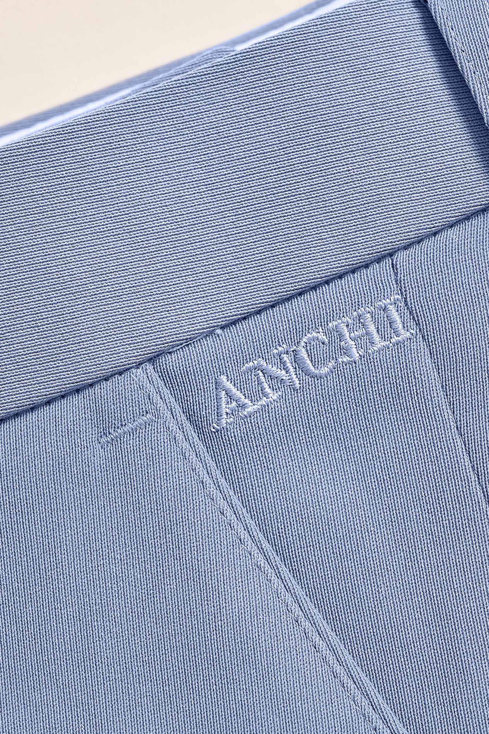 Quần Âu 0 Li Nam Trung Niên ANCHI Chất Liệu Vải Tăm Phom Suông Ống Rộng Màu Ghi Nhạt_thumbnail_5