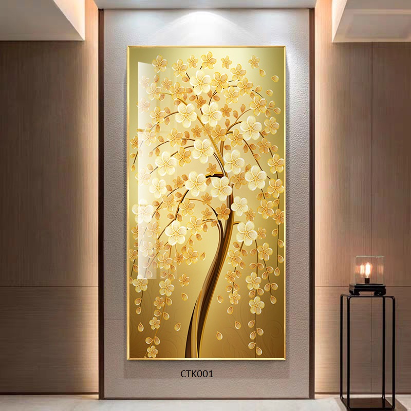 Tranh đứng tráng gương cây cảnh_thumbnail_0