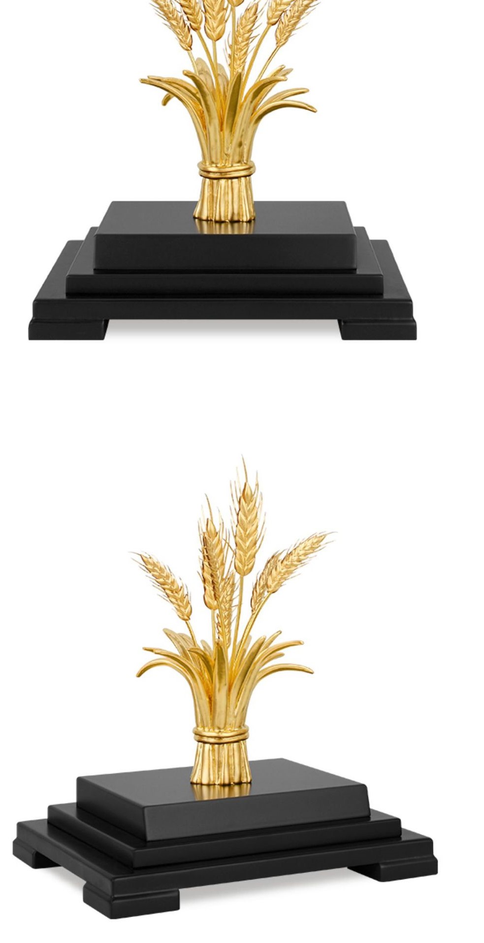 Cây lúa quà tặng mạ vàng 24k ( KT 17X14X22cm ) DxRxC_thumbnail_2