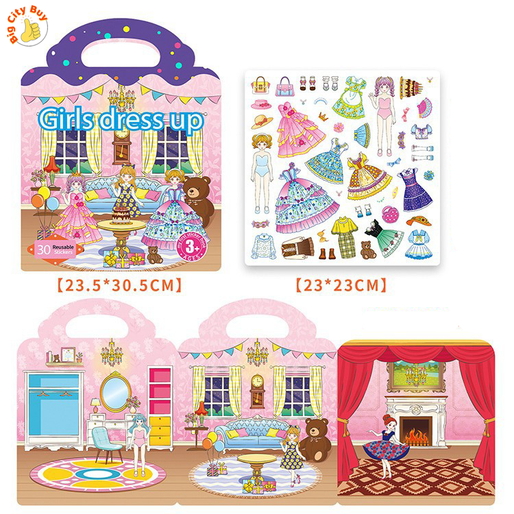 Đồ chơi sticker thạch bóc dán tái sử dụng được nhiều lần, sticker khủng long, các loại động vật dưới biển_thumbnail_5