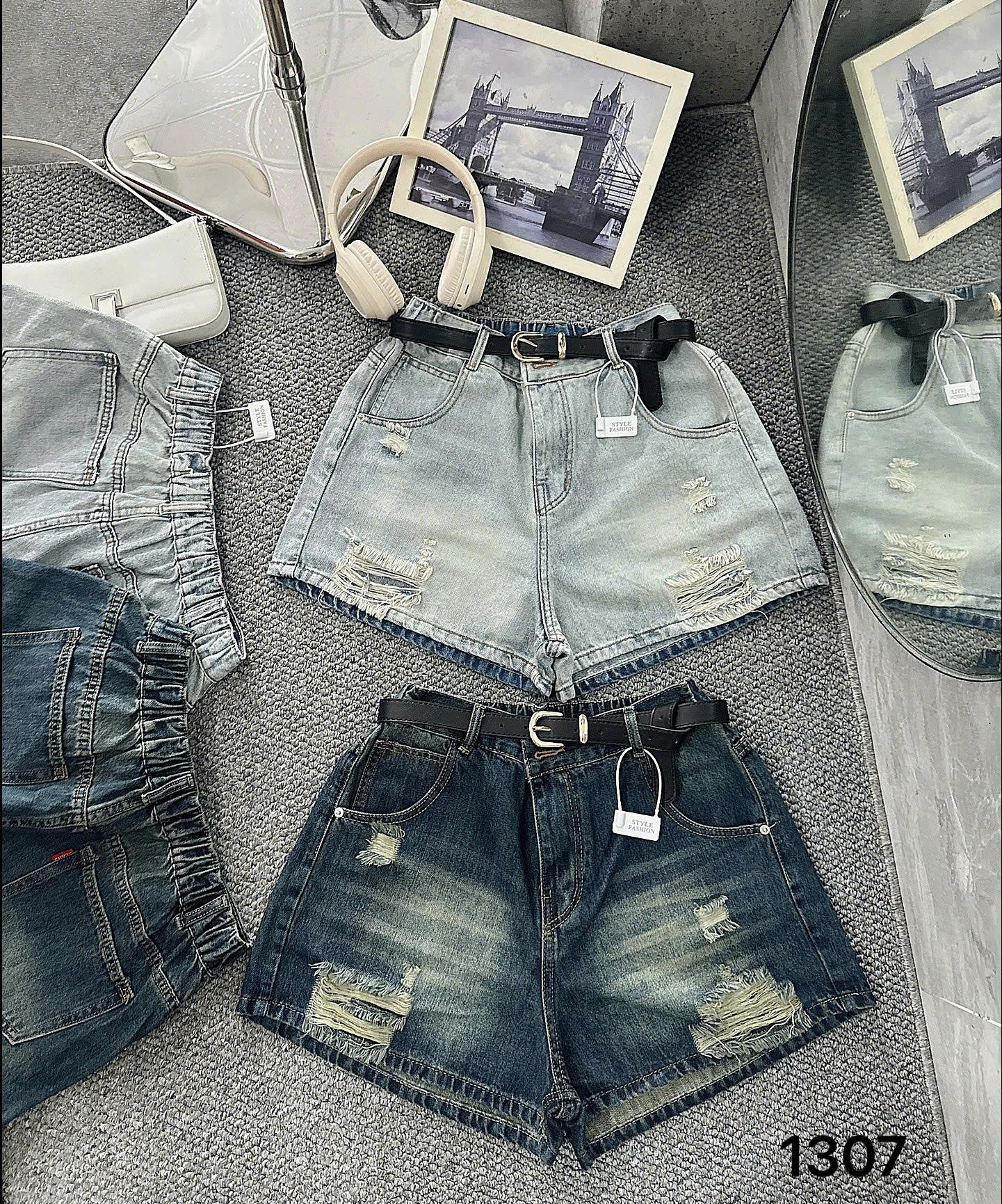 Quần short lưng thun rách bigsize QSJ1307 dành cho nàng béo mập từ 55-90kg_thumbnail_18