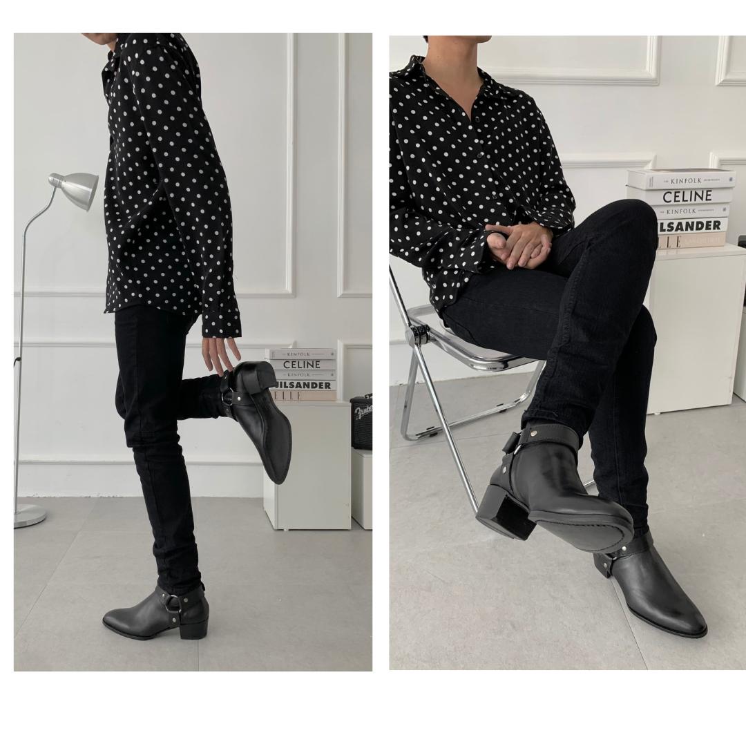 Quần Skinny Jeans đen trơn, Nhập khẩu chính hãng | Black Skinny Jeans_thumbnail_7