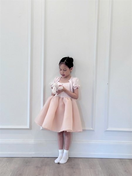 Charlotte Organza Dress '25 (Váy Organza x Áo Cardigan)_thumbnail_3