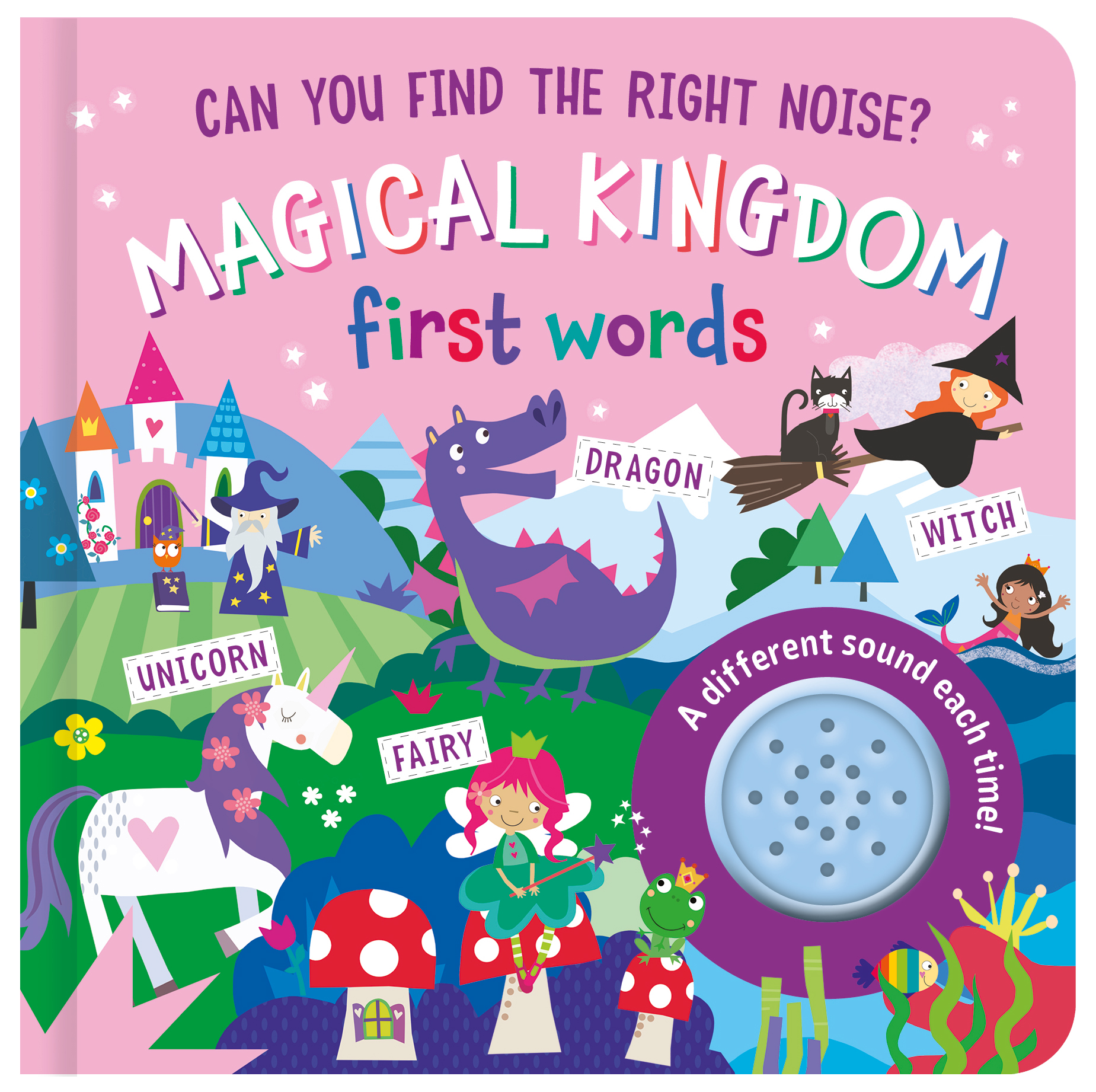 ROUND BUTTON SOUND BOOK - MAGICAL KINGDOM (FSC)