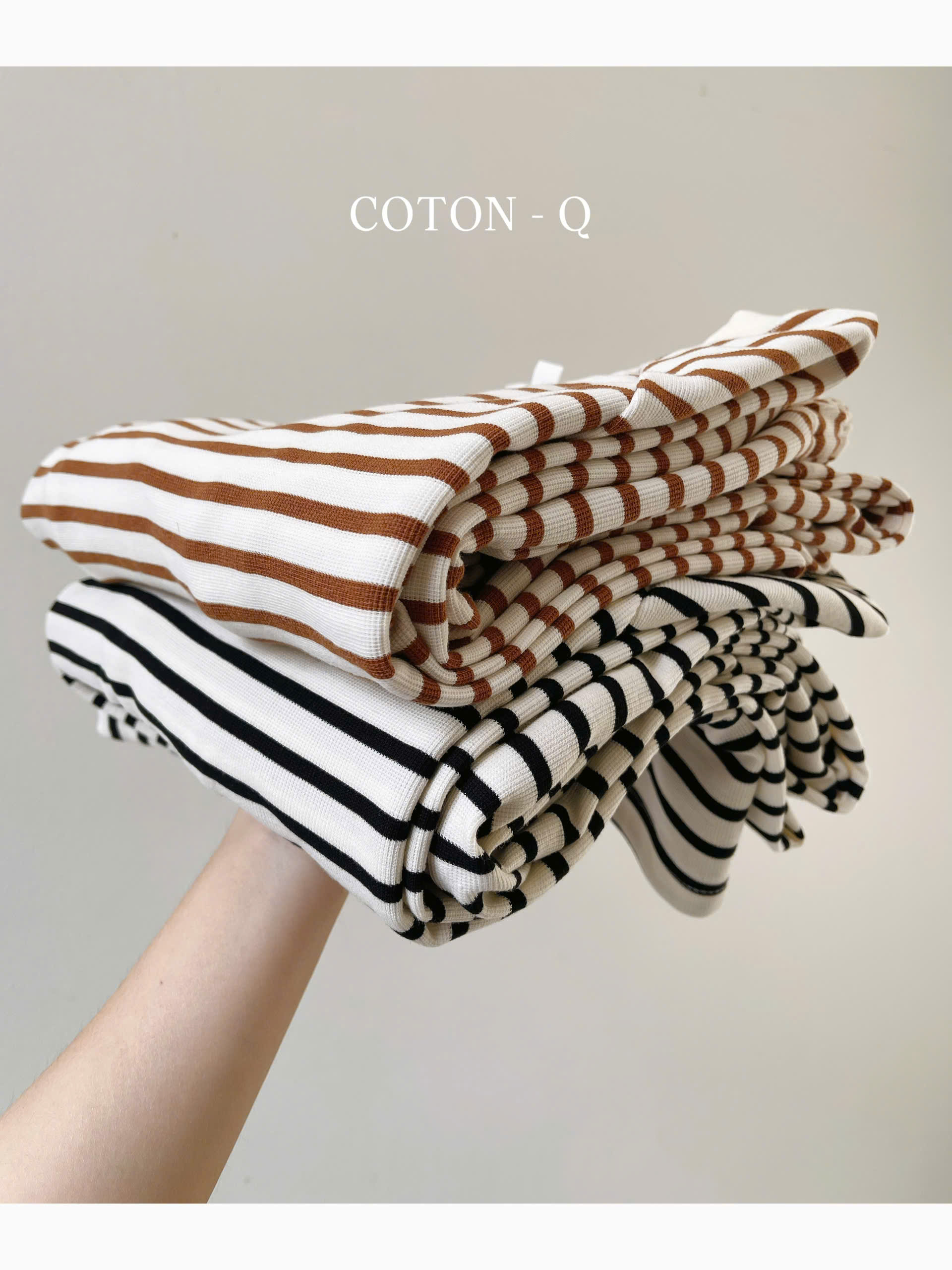 Set áo tay dài + quần phối sọc ( NÂU )_thumbnail_5