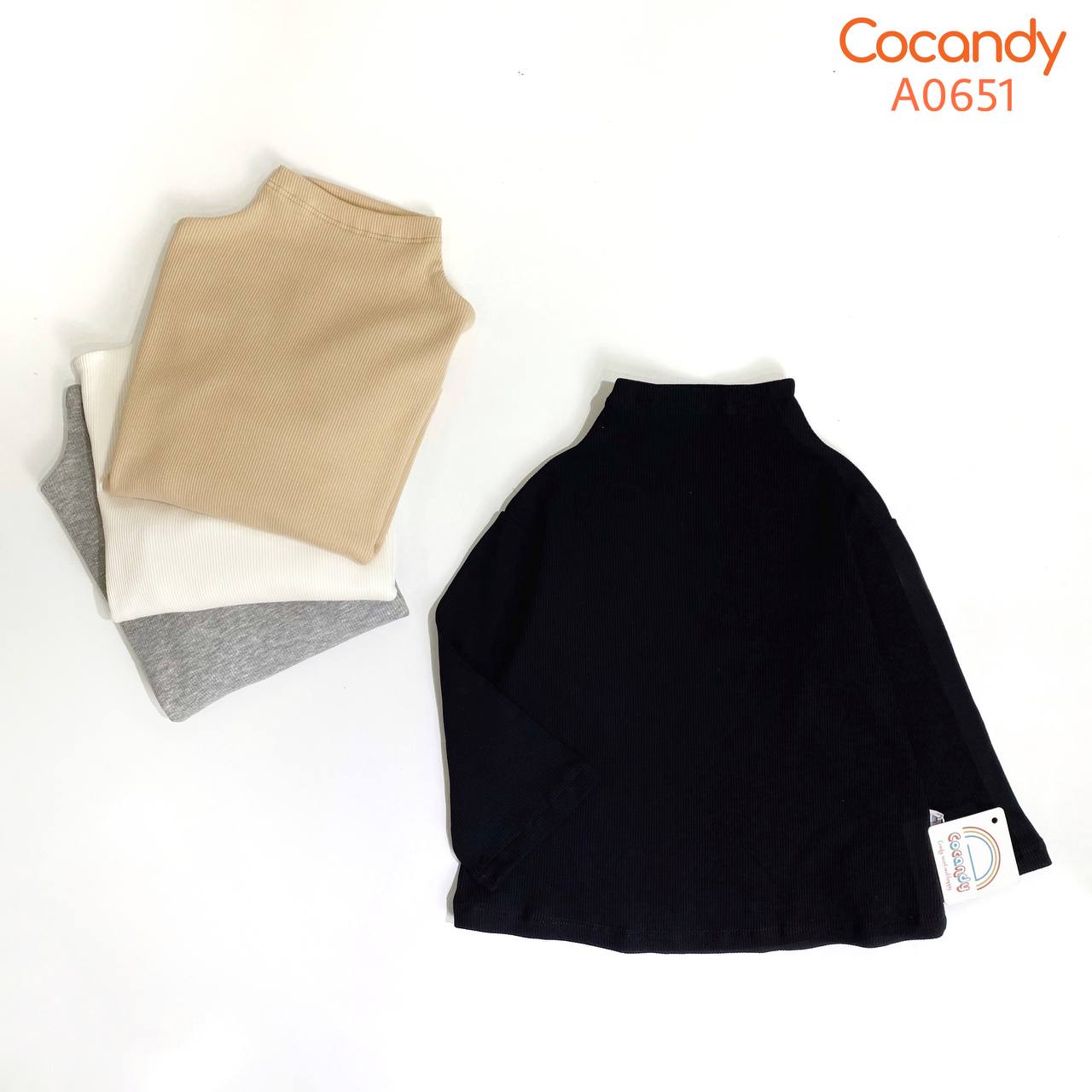 Áo dài thun ĐEN giữ nhiệt_thumbnail_4