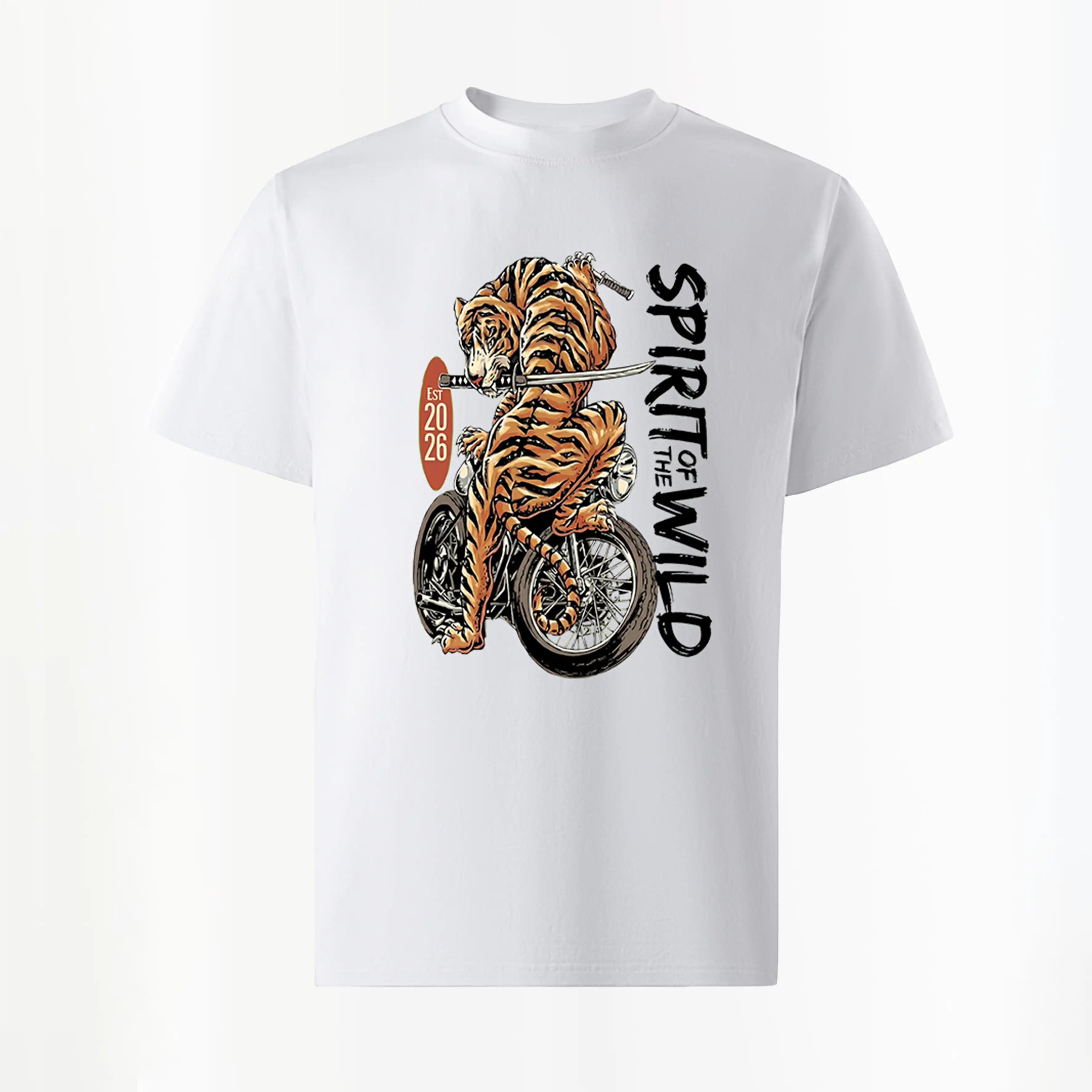 Áo thun nam form rộng tiger TeePrint 3219