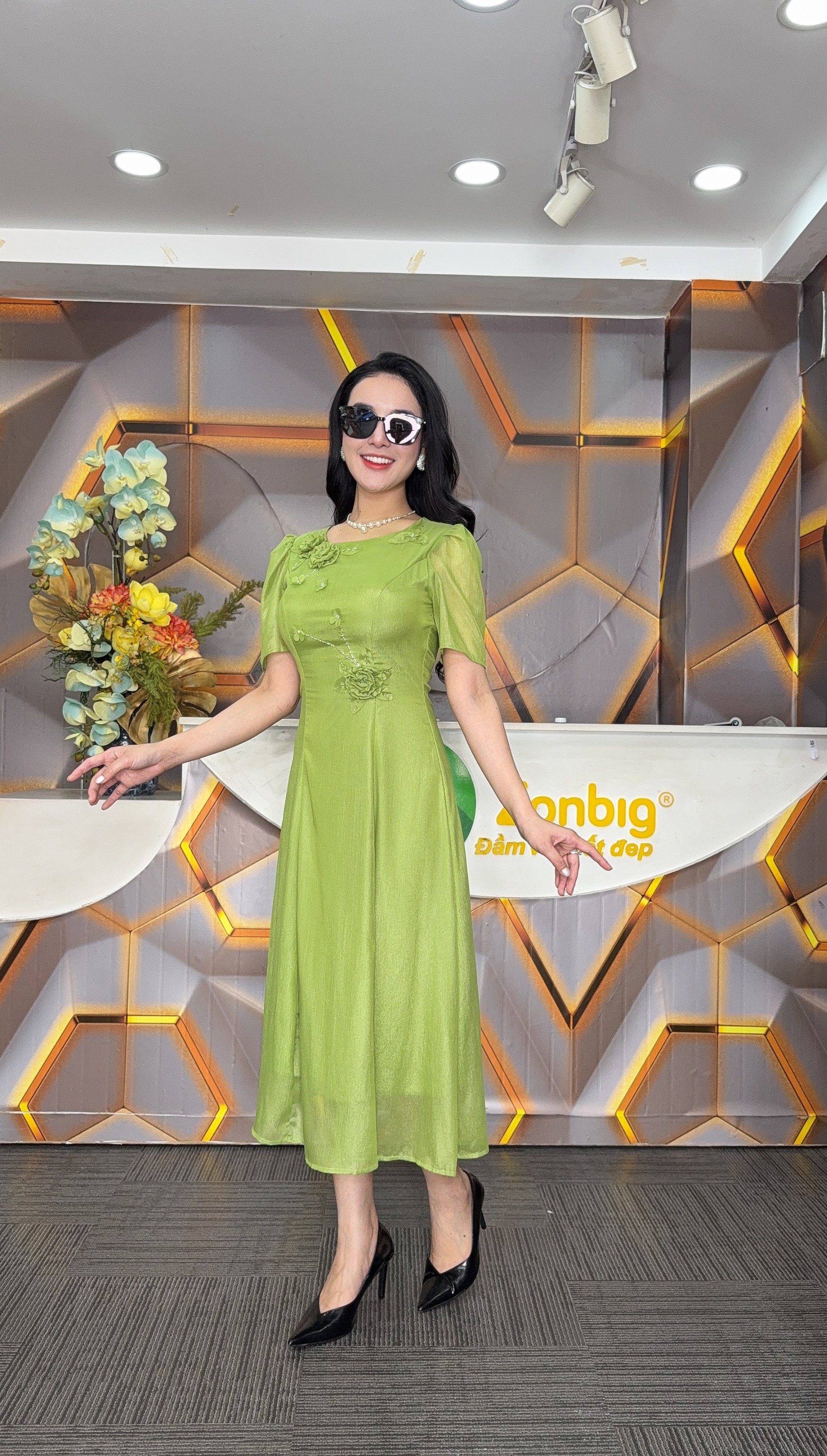 Đầm xòe - Y1949 - Thương hiệu Zonbig_thumbnail_3