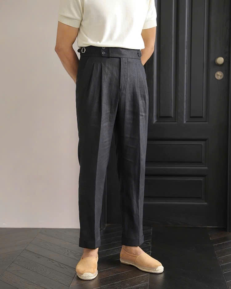 Quần Âu - Linen Sidetab 2_thumbnail_1