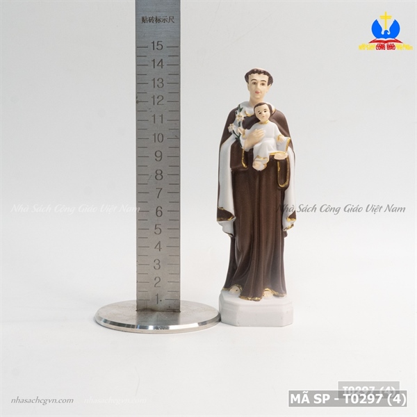 Tượng sứ Thánh Anton 15cm ✔_thumbnail_3