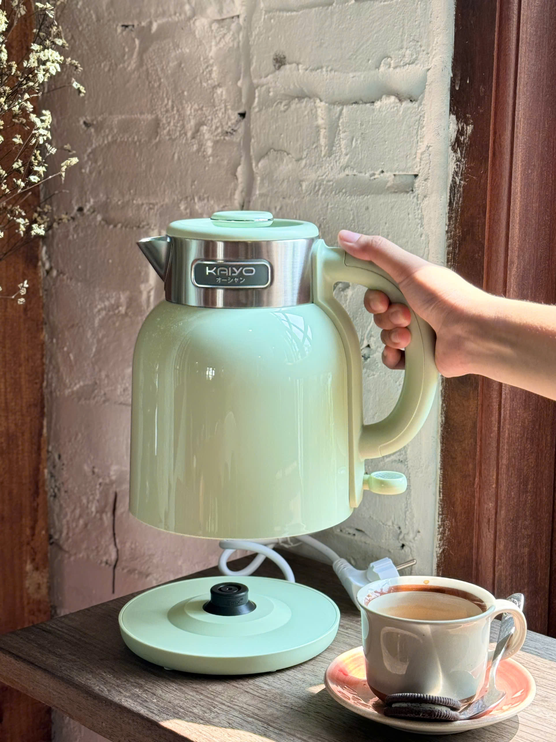 Ấm siêu tốc 2 lớp Cool touch Kaiyo 1.5L_thumbnail_8