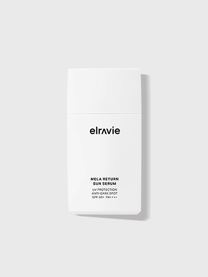 Serum Chống Nắng Giảm Nhăn, Giảm Thâm Nám & Giúp Sáng Da Elravie Mela Return Sun Serum 50ml