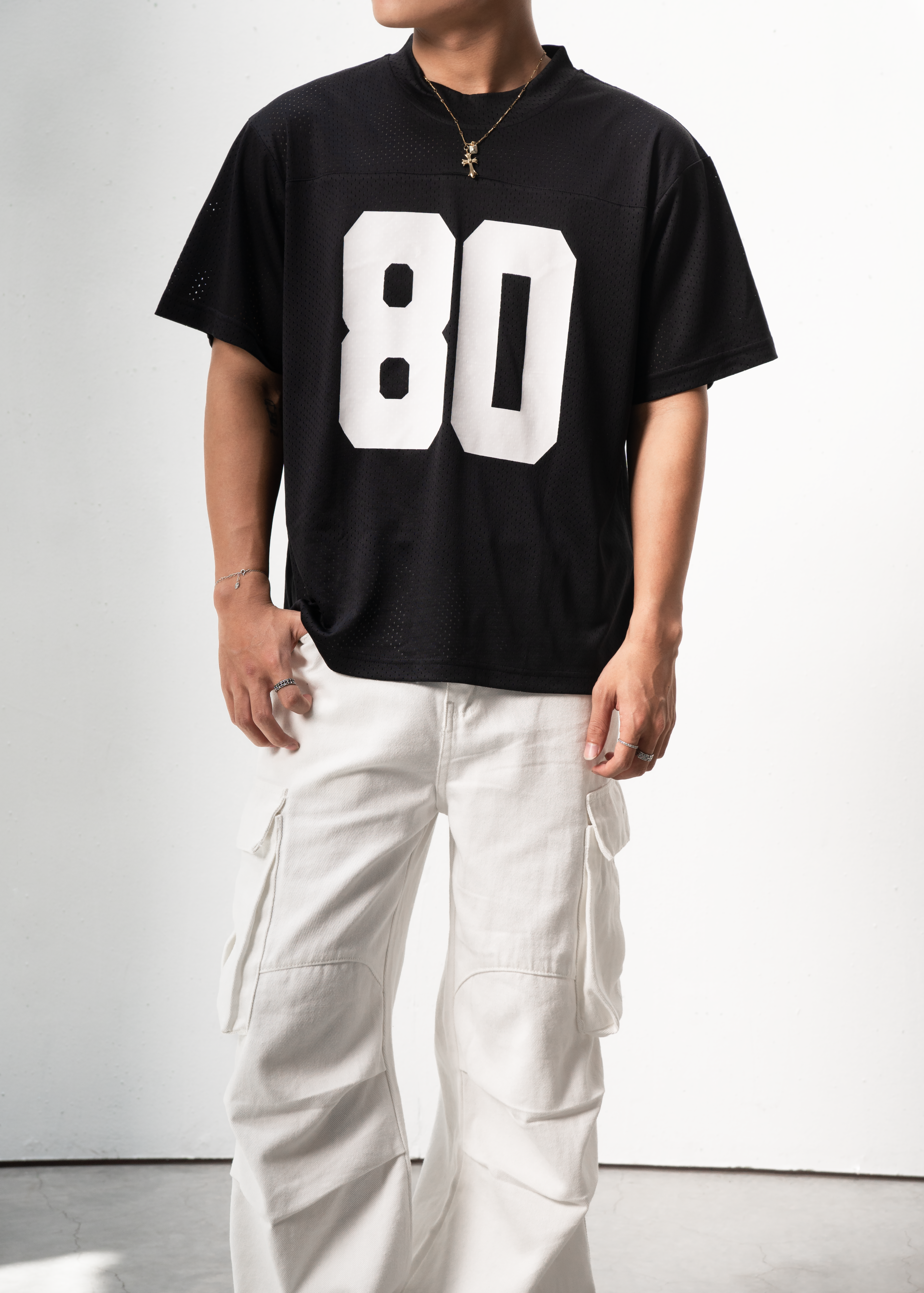 Set phối quần jean TORO túi hộp trắng kèm áo lưới boxy FRESH tươi xanh mát mẻ mùa hè_thumbnail_4