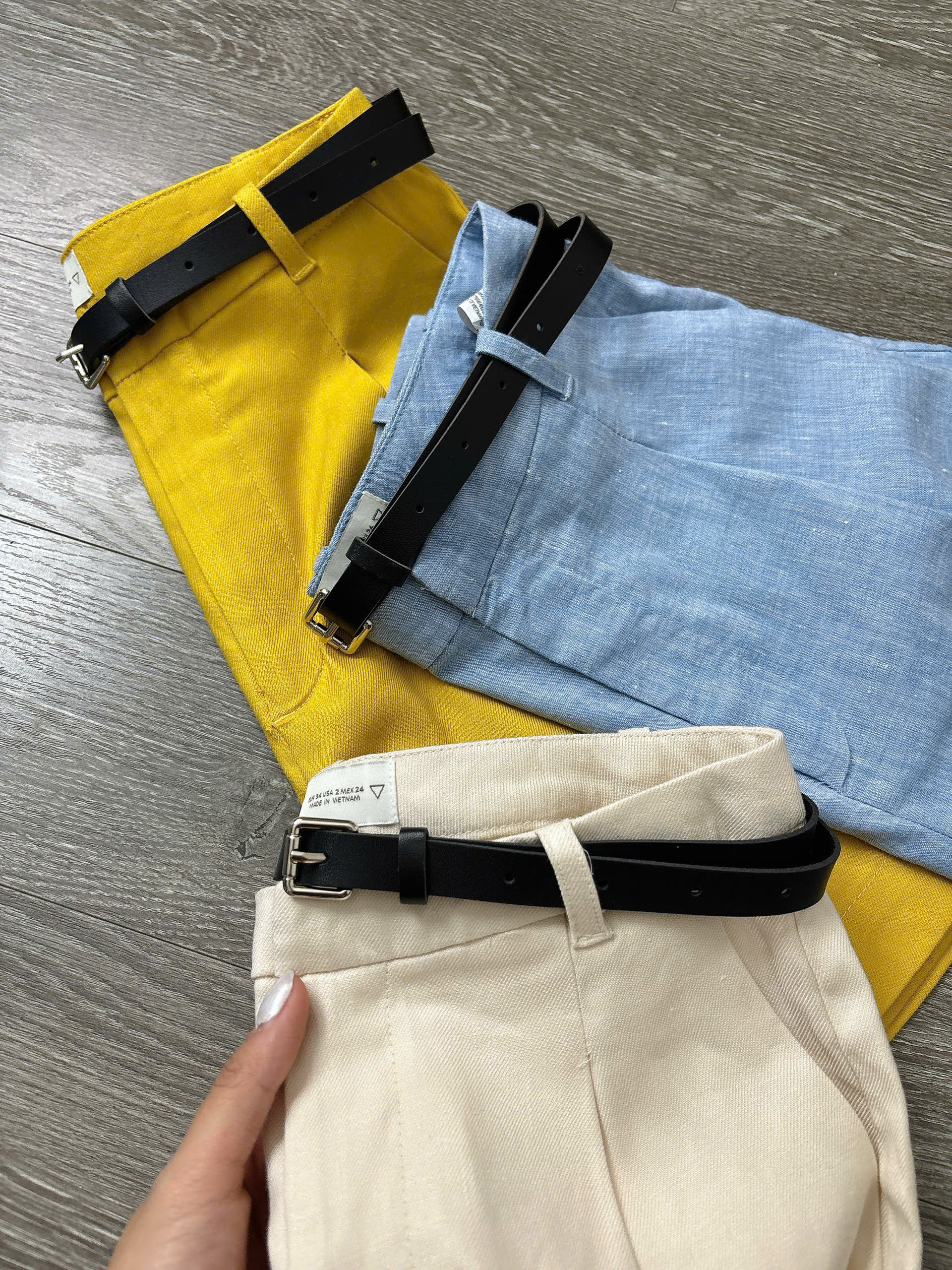 H102 QUẦN SHORT LINEN 3 MÀU ( KÈM BELL )_thumbnail_6