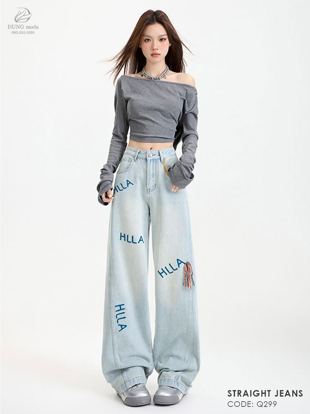 Quần Jean Suông DungModa Q299 C232_thumbnail_4