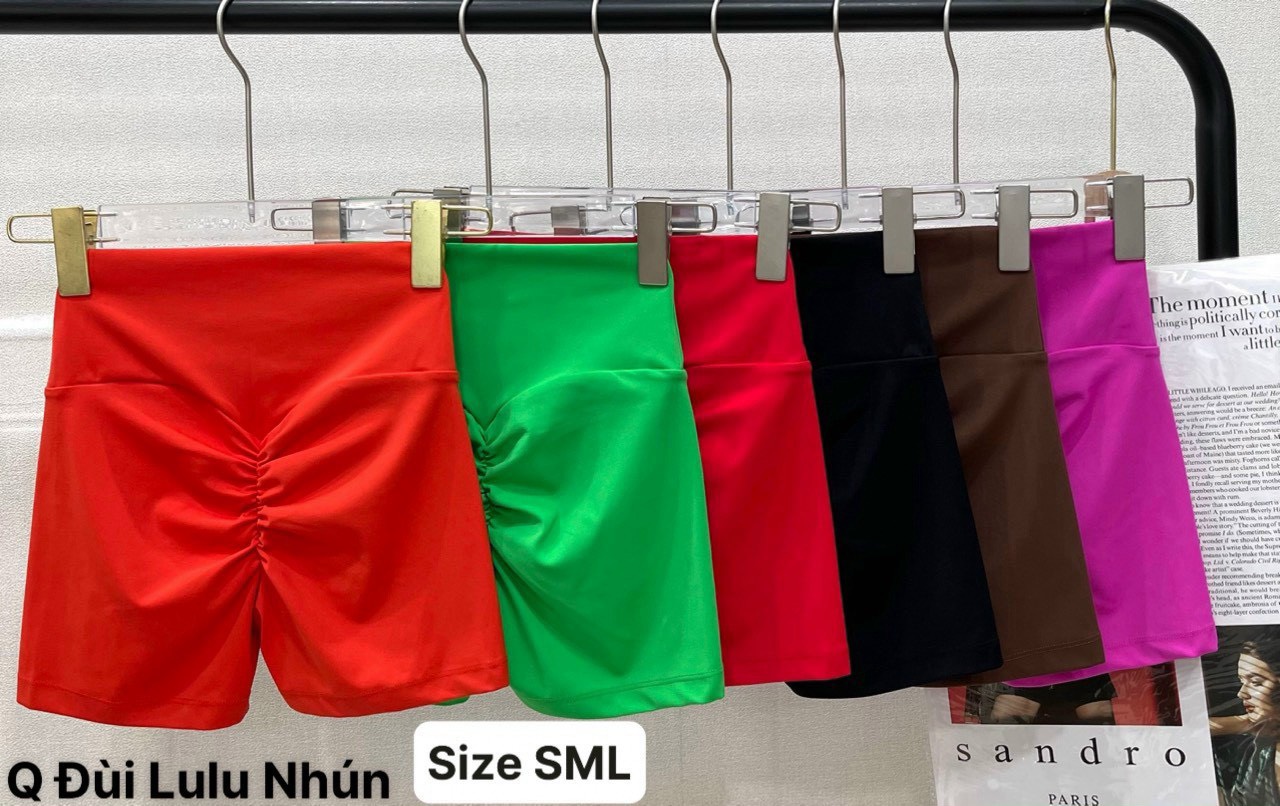 Quần Đùi Thể Thao LuLu Chun Mông, Dáng Ôm Body_thumbnail_4