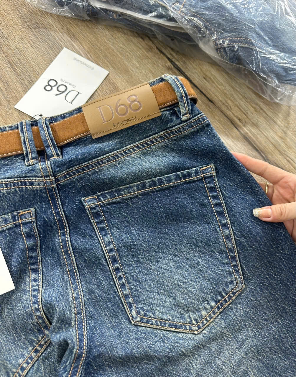 Q336 QUẦN JEAN ỐNG LOE ( KÈM THẮT LƯNG )_thumbnail_12