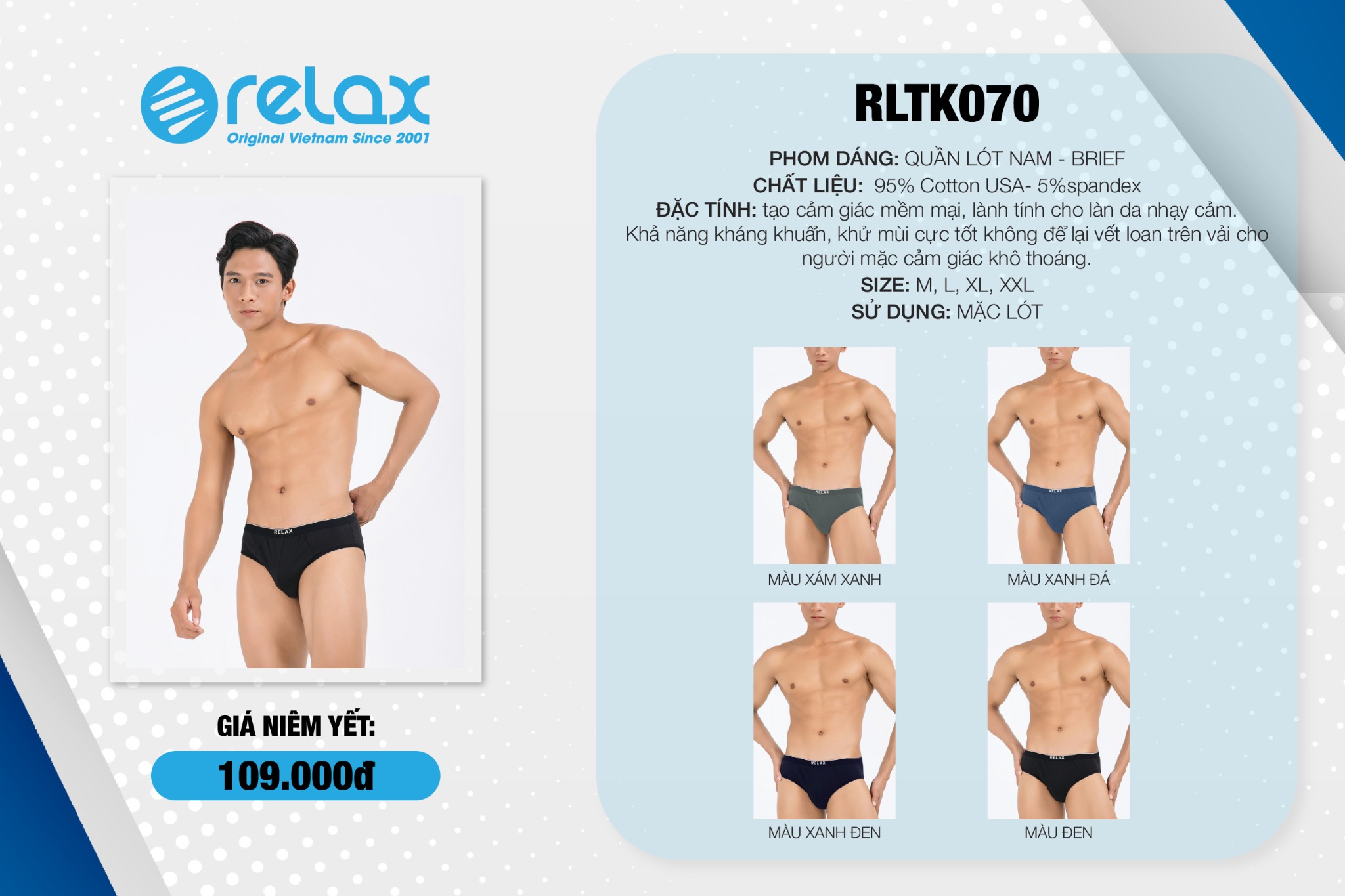 COMBO 3 QUẦN LÓT NAM RLTK070_thumbnail_0