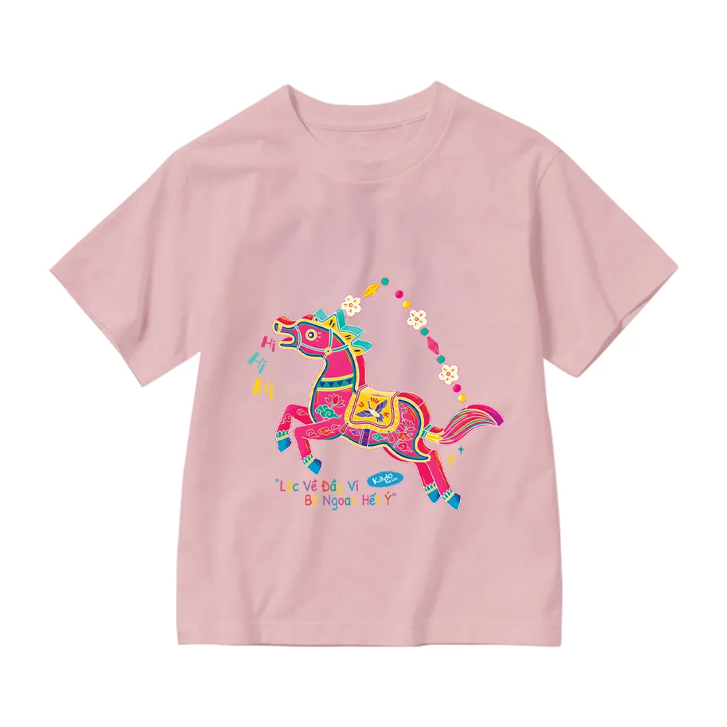 Áo thun cho bé gái Kado vải cotton thoáng mát mềm mại thoải mái Tuổi Ngọ in mix 2859_thumbnail_10