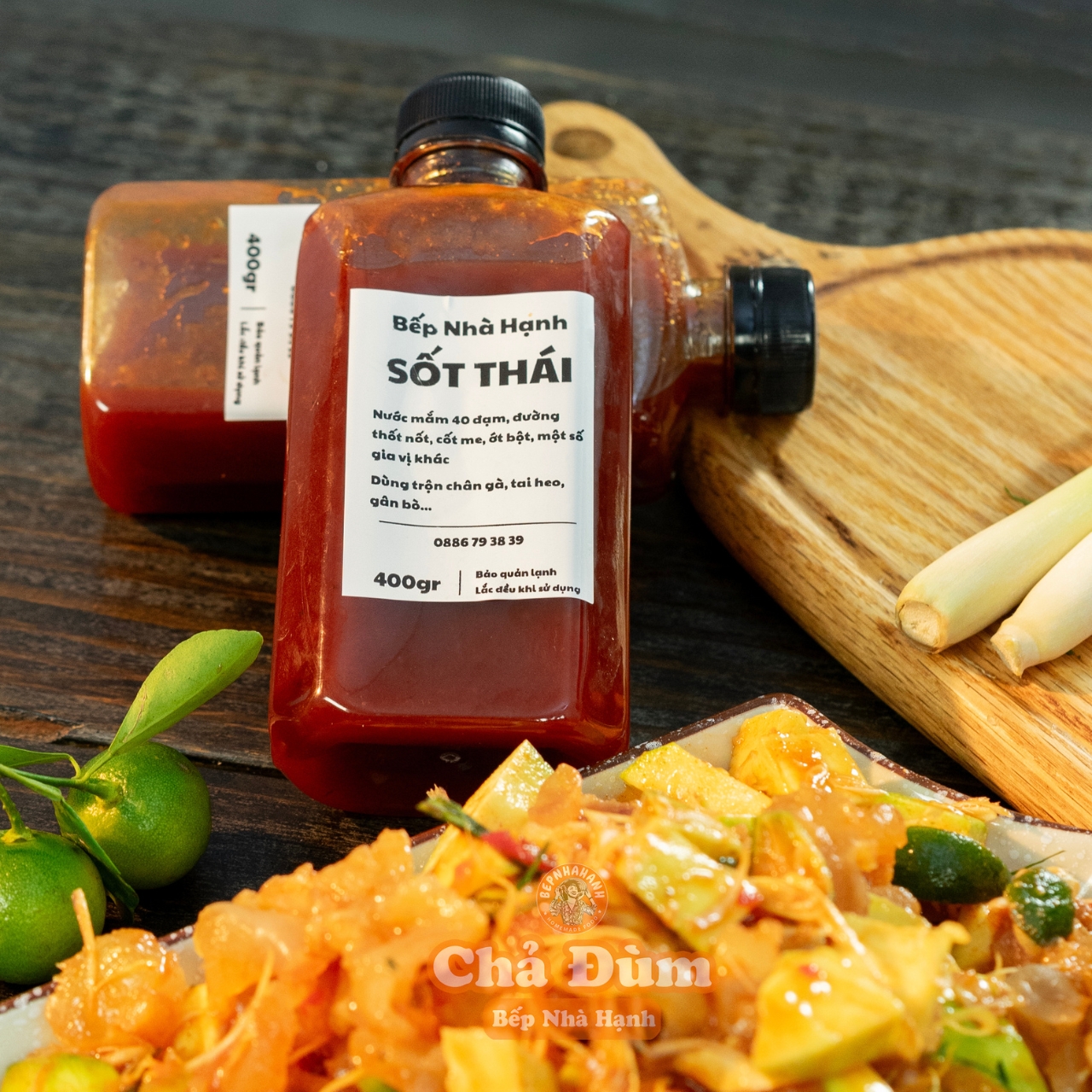 Sốt Thái 400g – Đậm Vị Cay Nồng, Trộn Gì Cũng Ngon Chuẩn Vị Thái