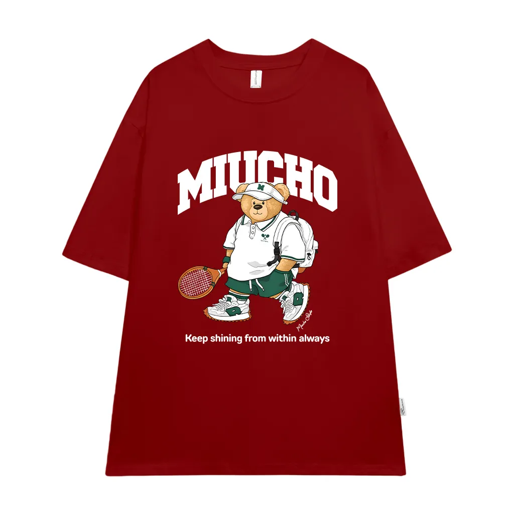 Áo thun form rộng Miucho Gấu Teddy 3111_thumbnail_12